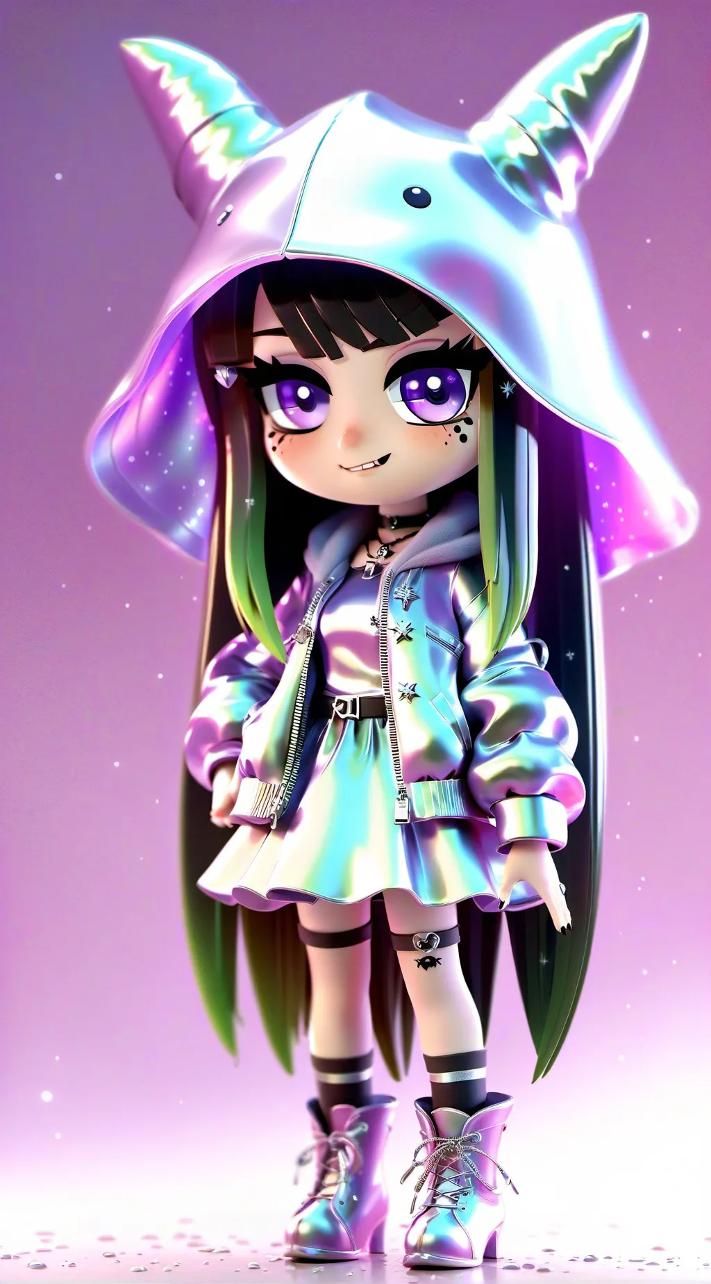 ai character: ally background