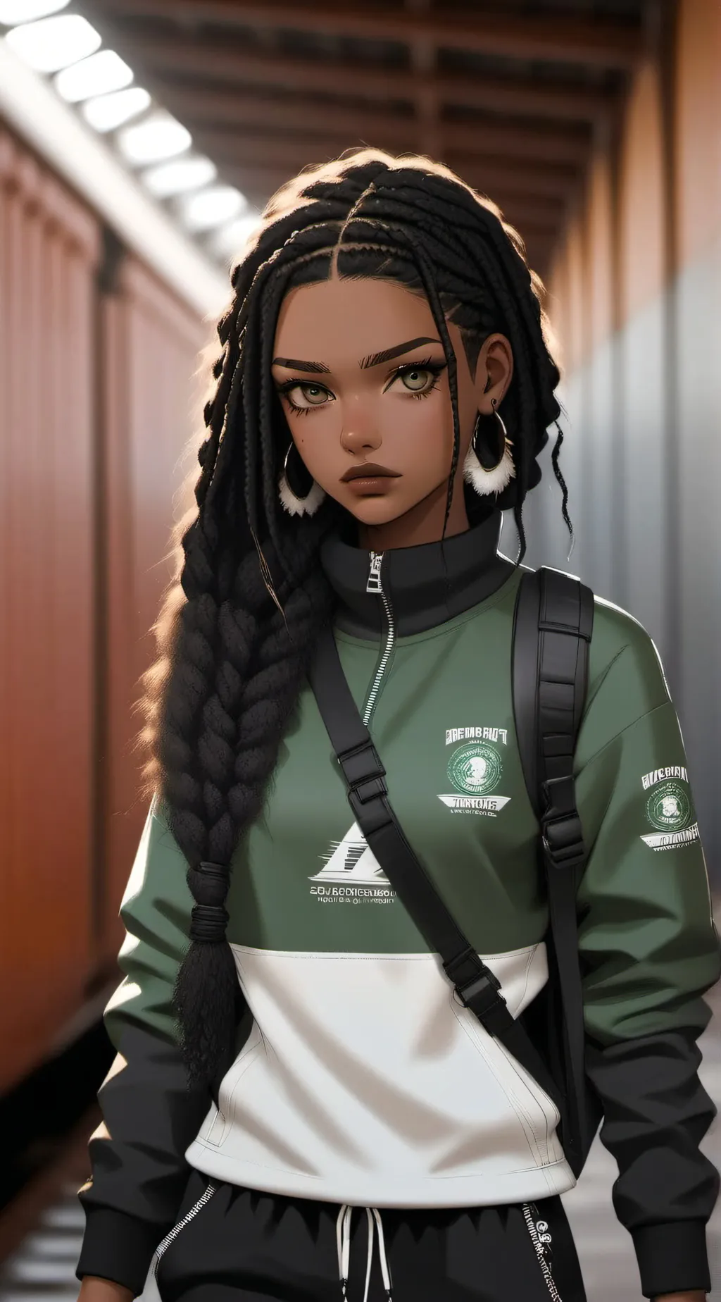 ai character: Emma  background