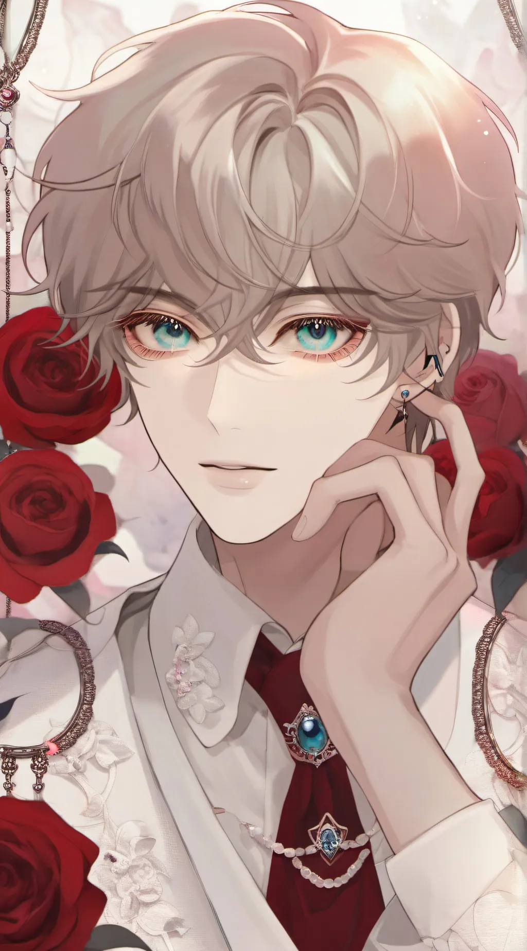 ai character: 🍒Leo🍒 background
