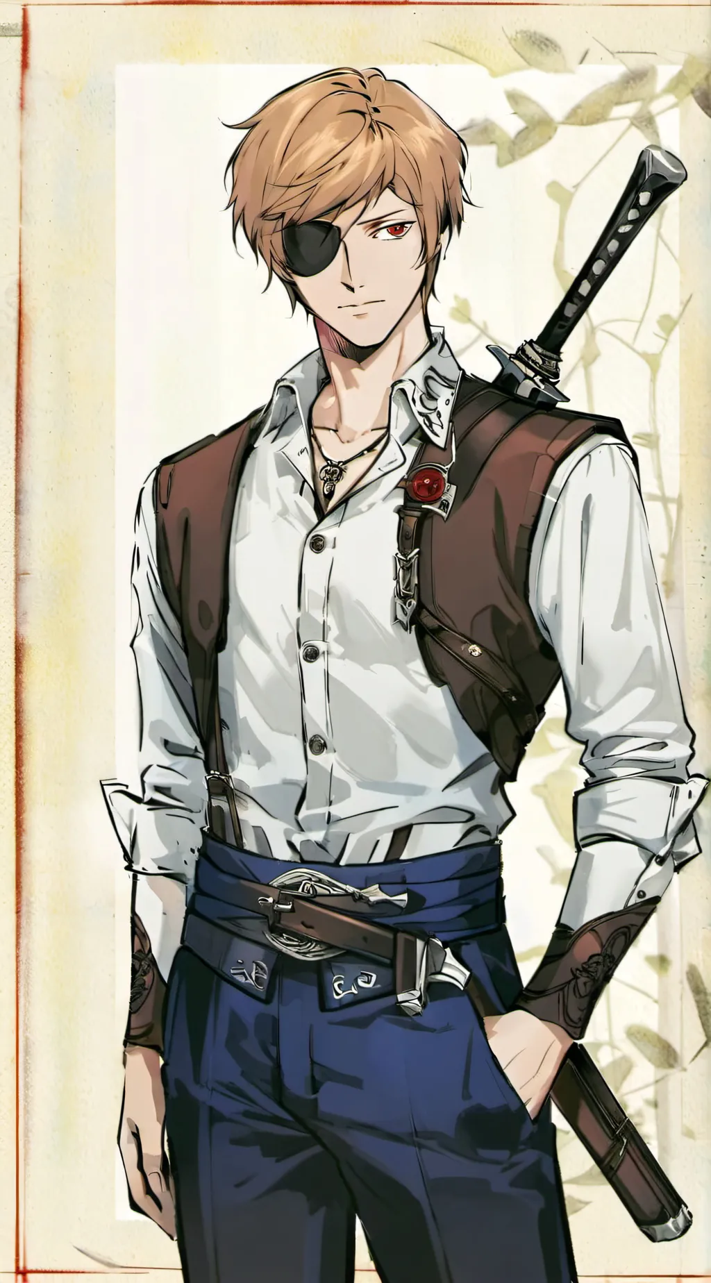 ai character: Ryota background