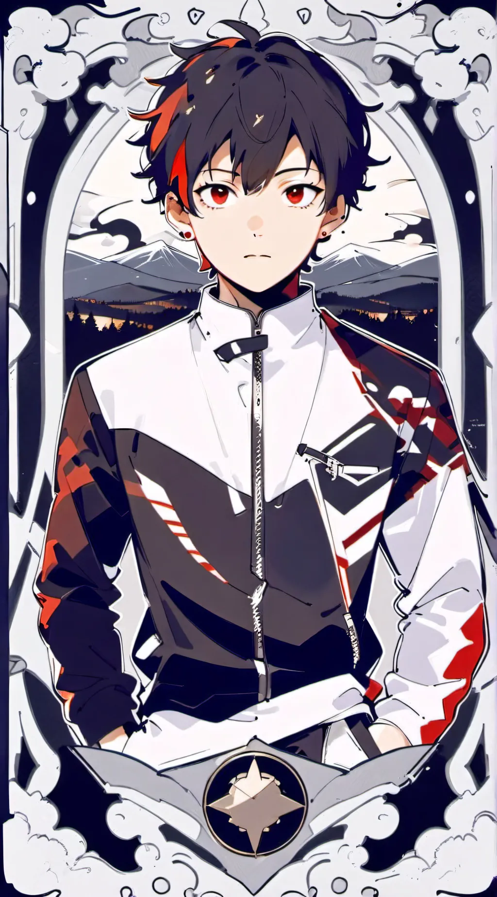 ai character: Jake  background