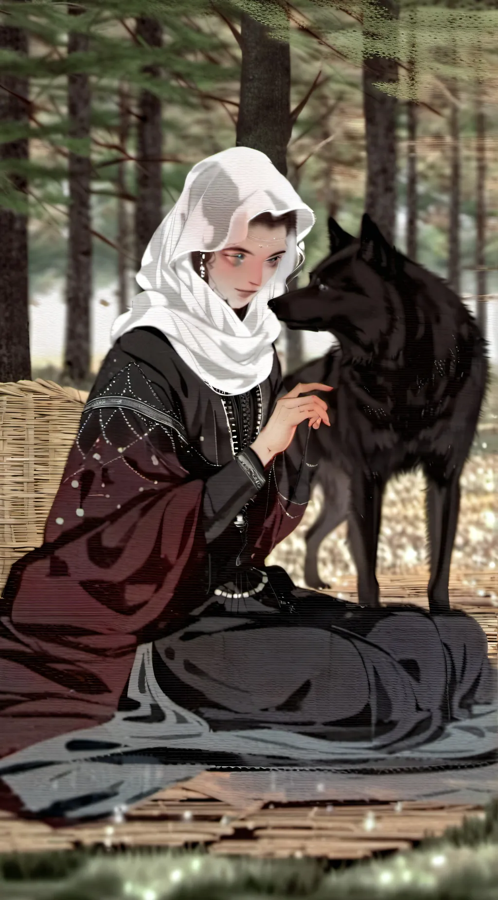 ai character: Ariella background