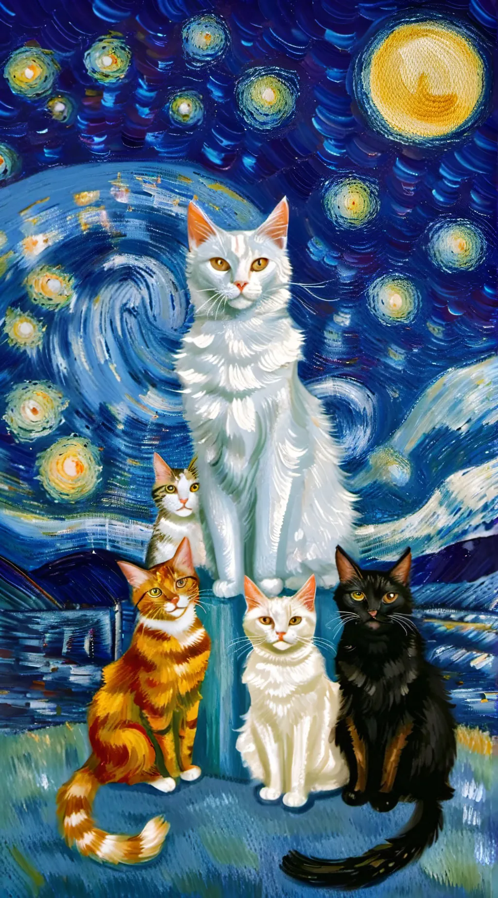 ai character: gathering background