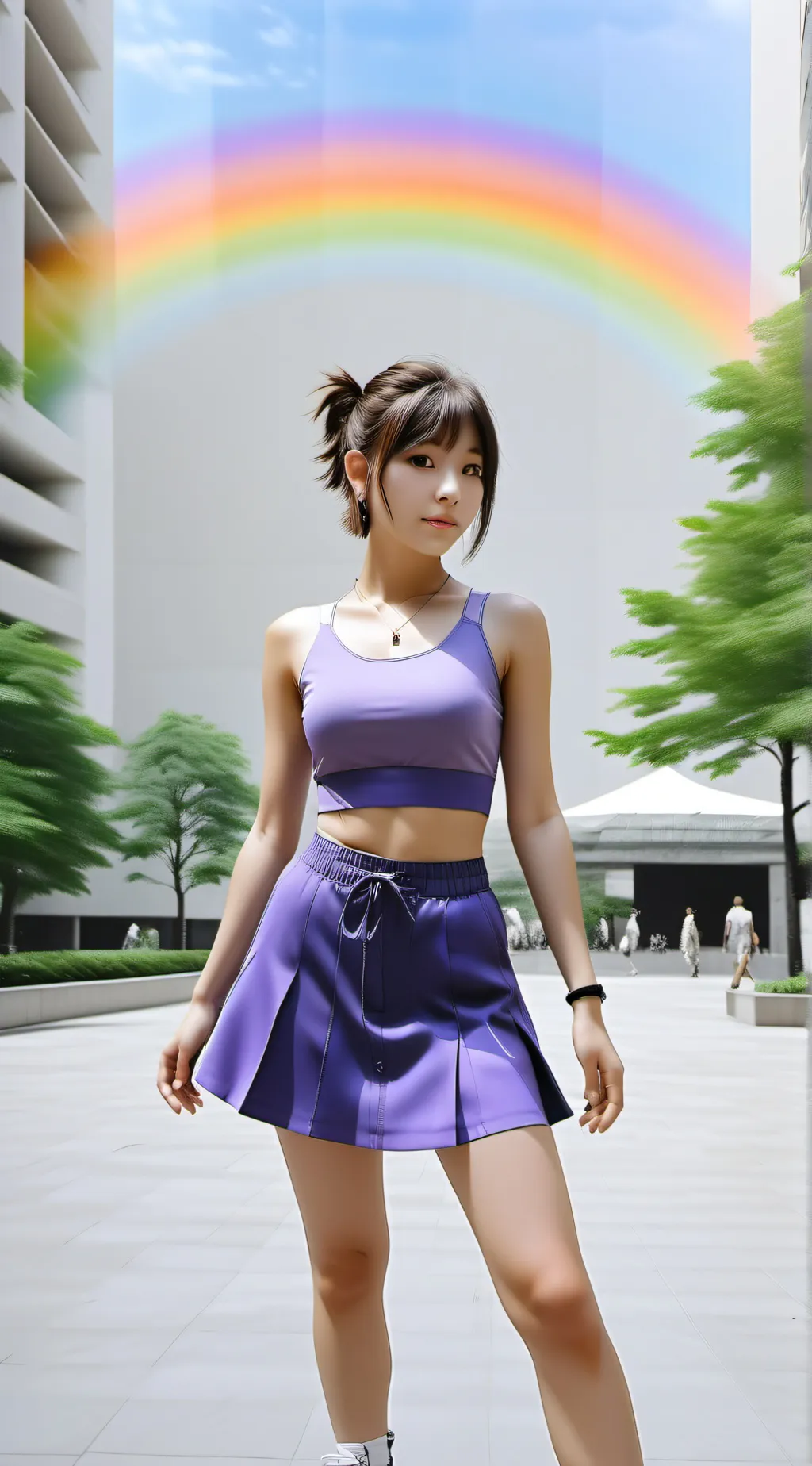 ai character: Miko background