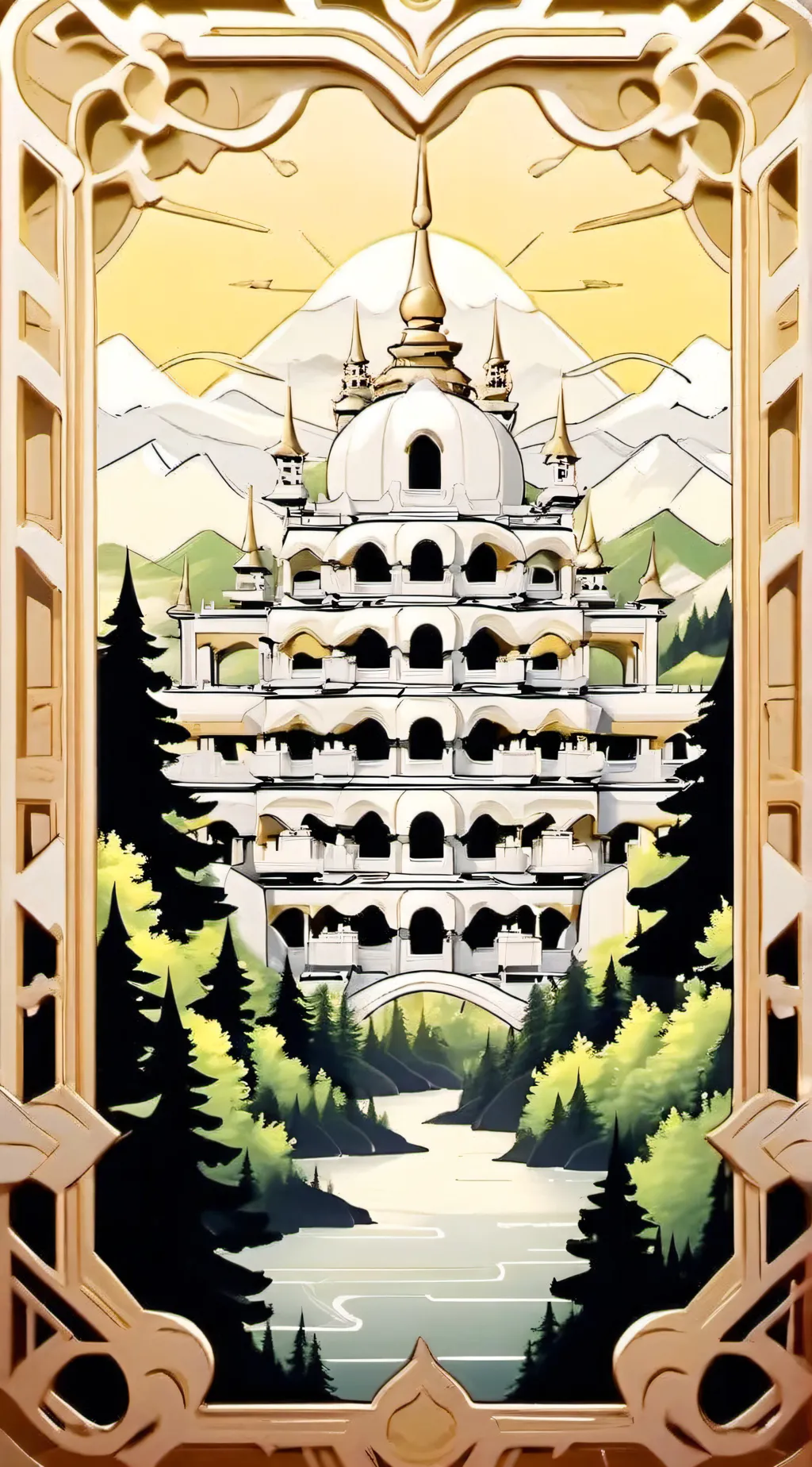 ai character: SC vs Demon background