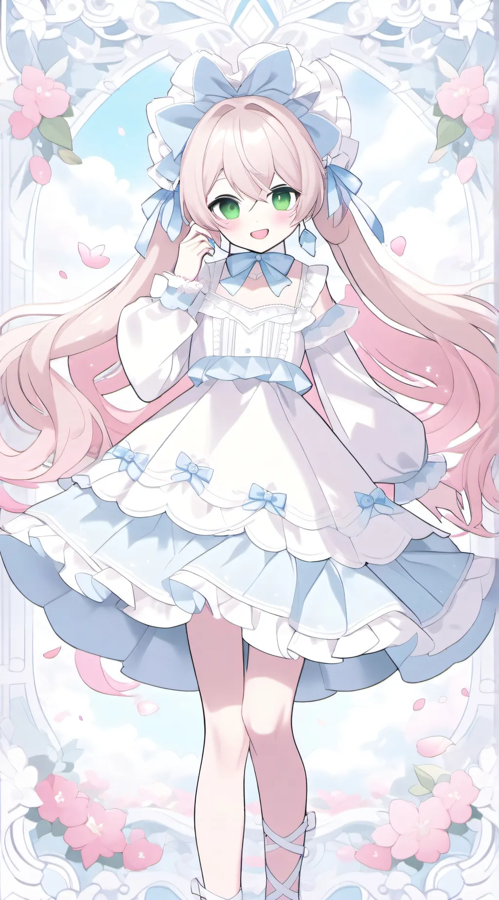 ai character: girlfriend  background