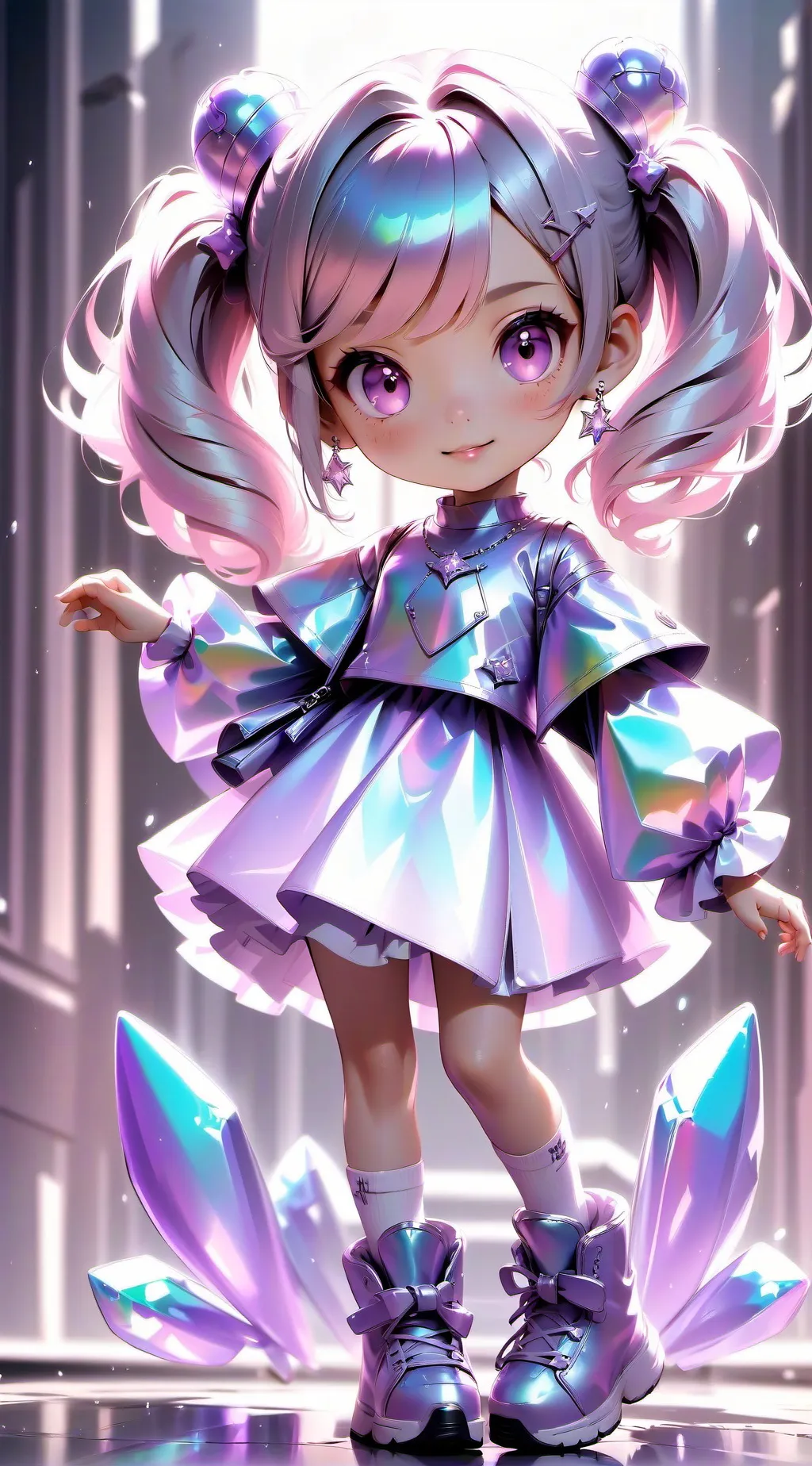 ai character: Lucy Throne background