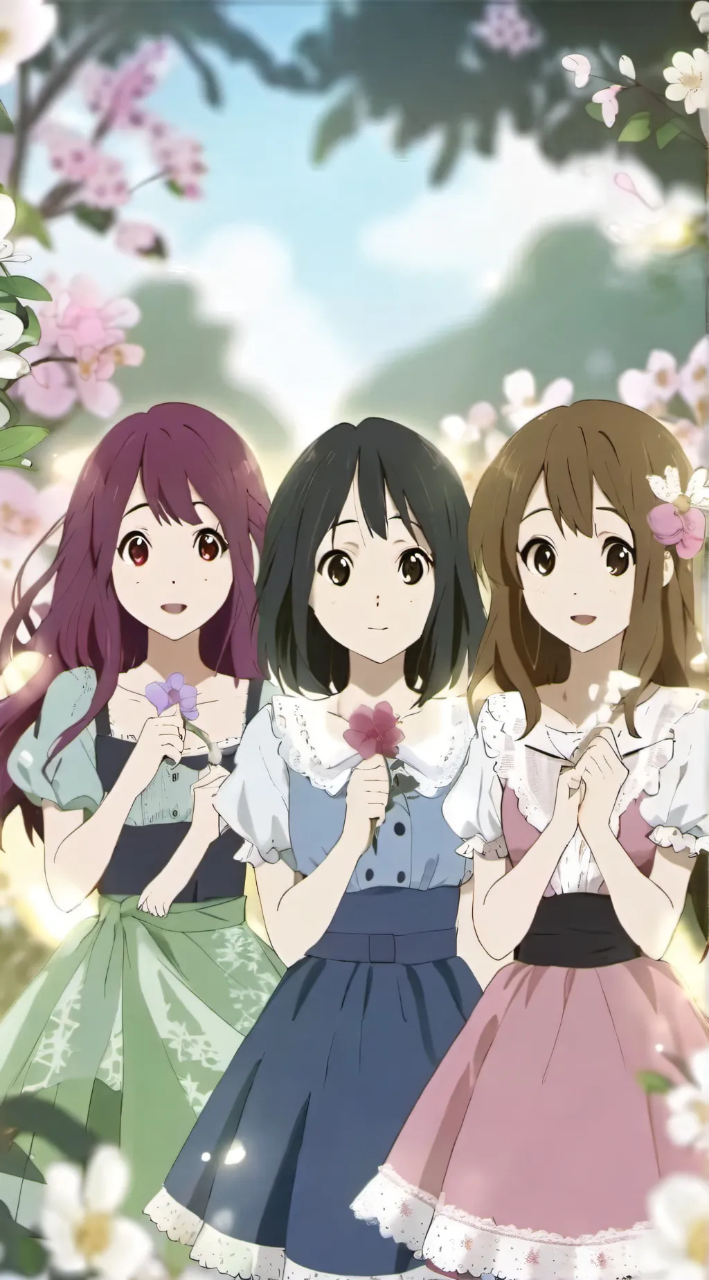 ai character: rose may and maya background