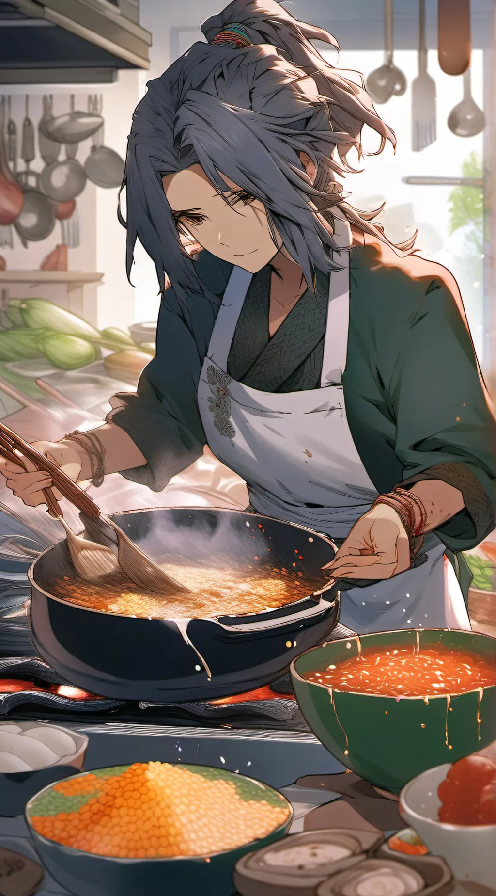 ai character: Sarah background