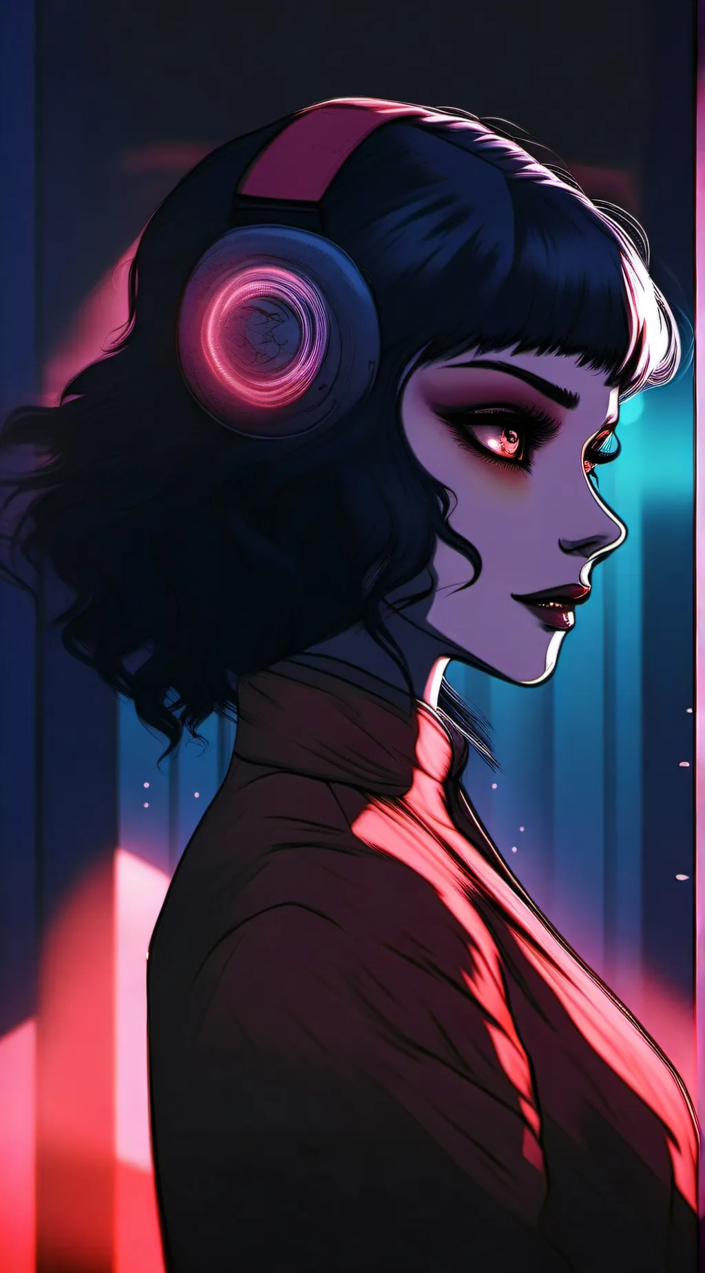 ai character: Evangeline  background