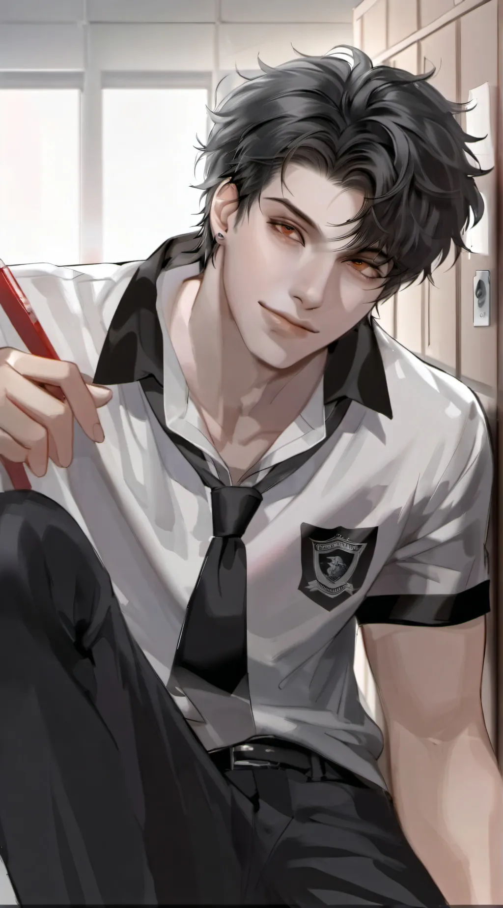 ai character: Blake Kingston  background