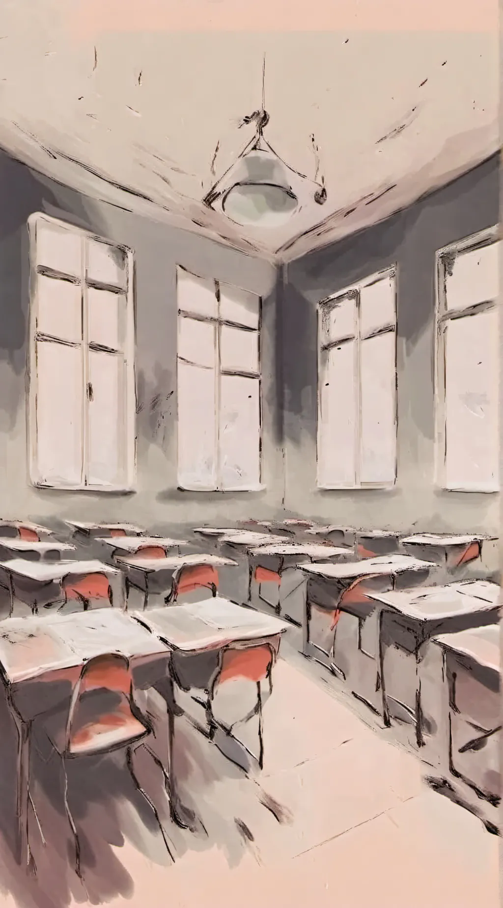 ai character: MHA CLASSROOM  background