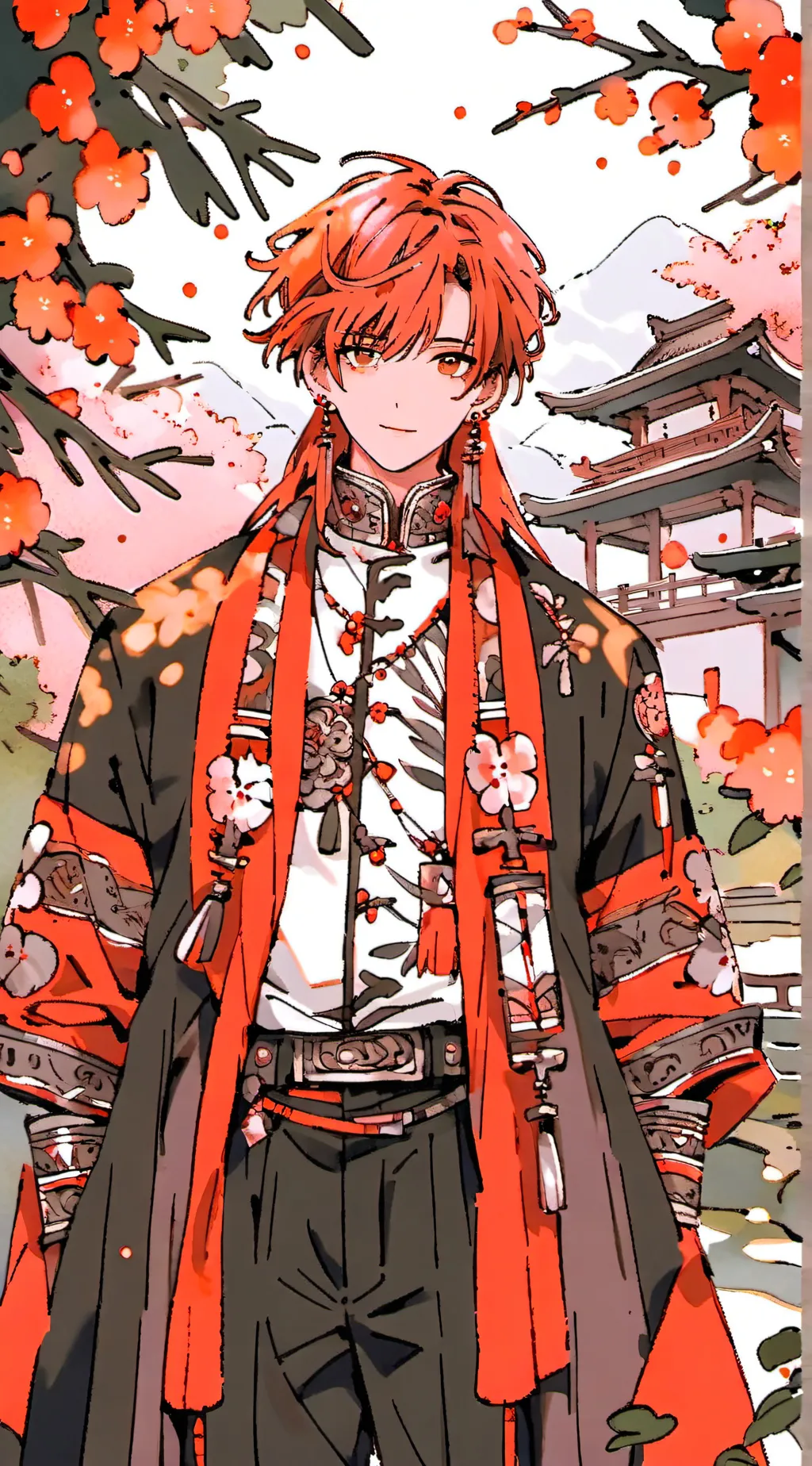 ai character: Justin  background