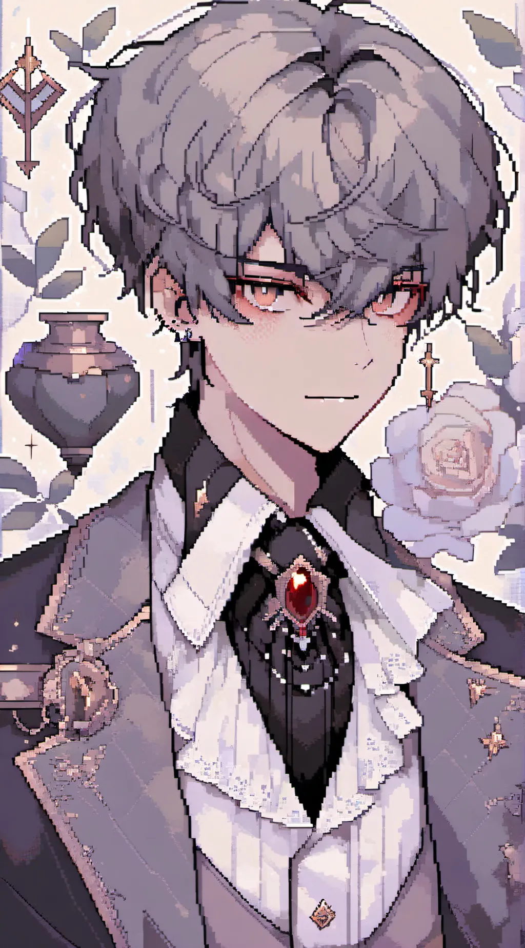 ai character: leo (vampire background