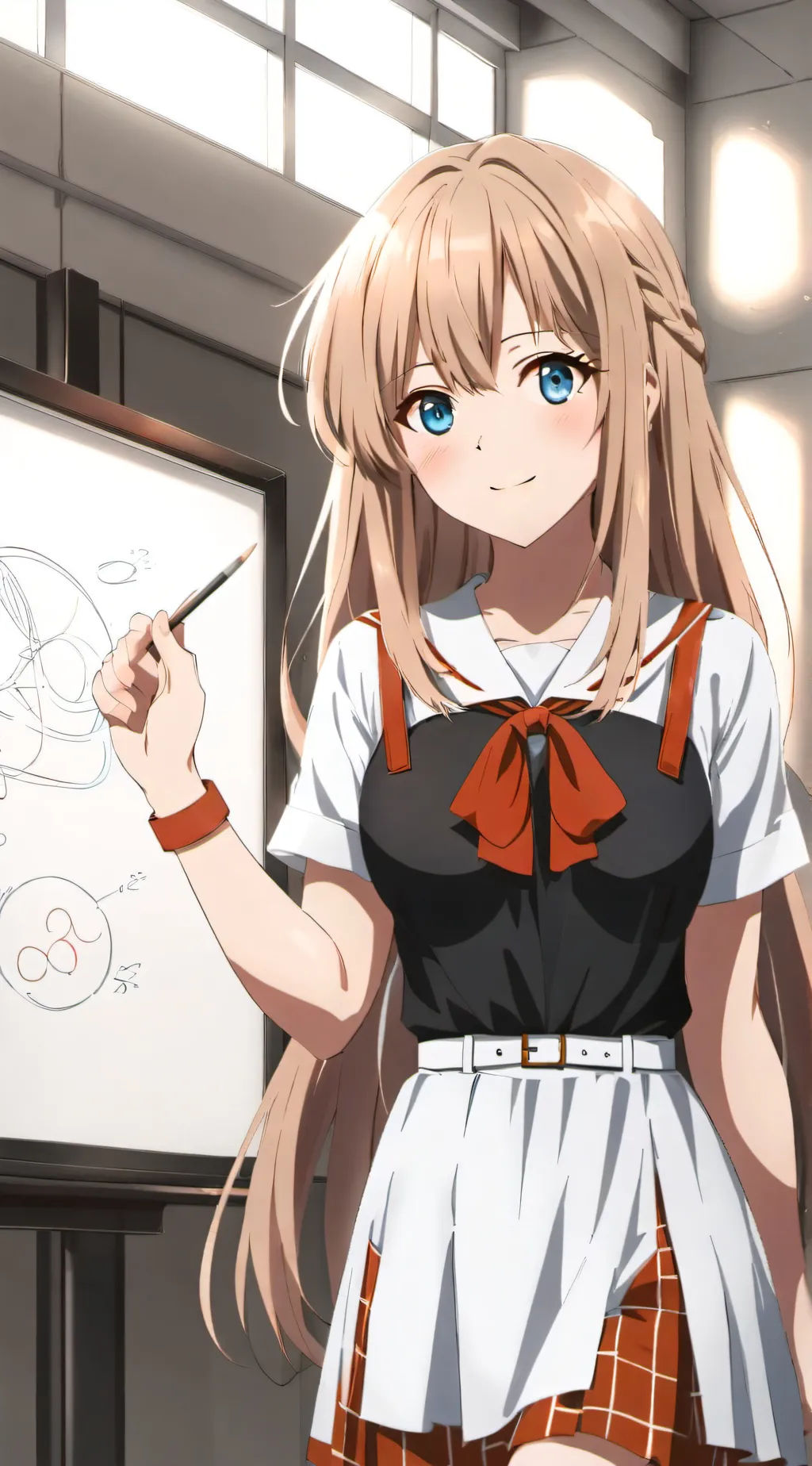 ai character: Hina Sensei background