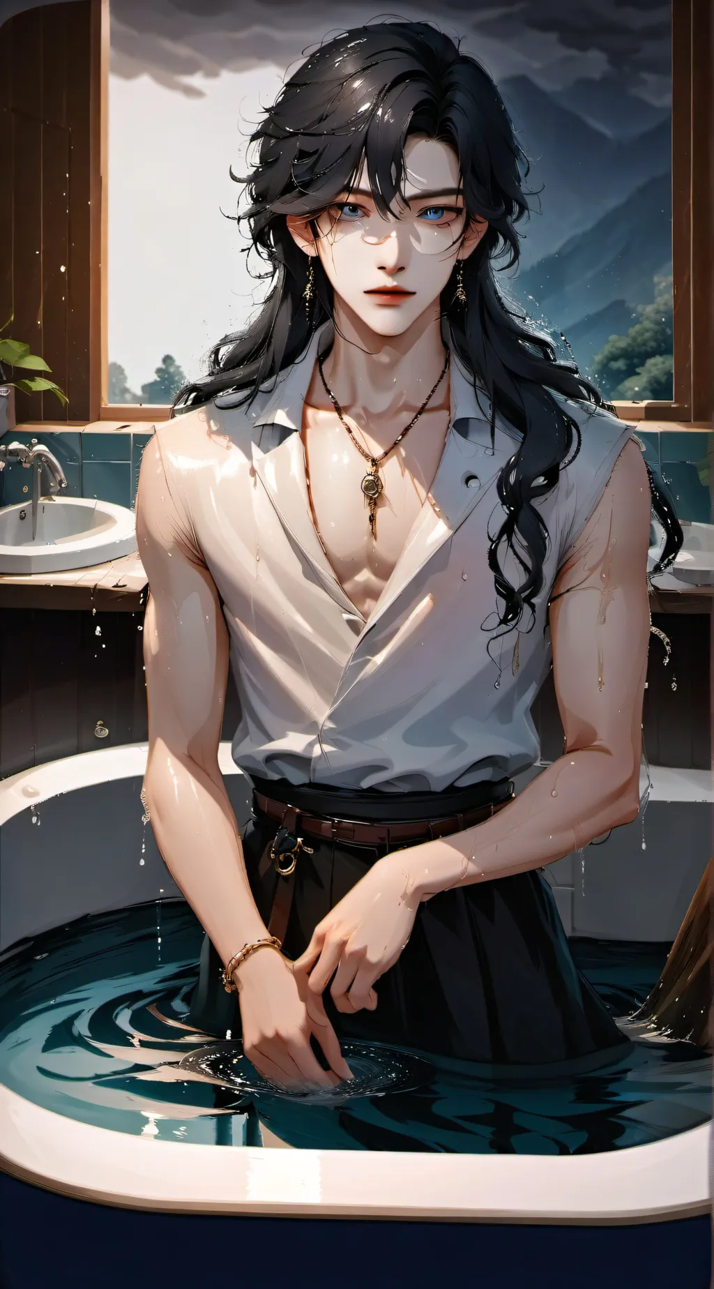 ai character: ~☆🖤Chase🖤☆~ background