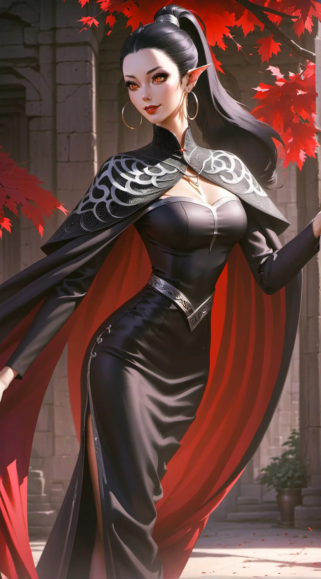 ai character: Lady Seraphina background