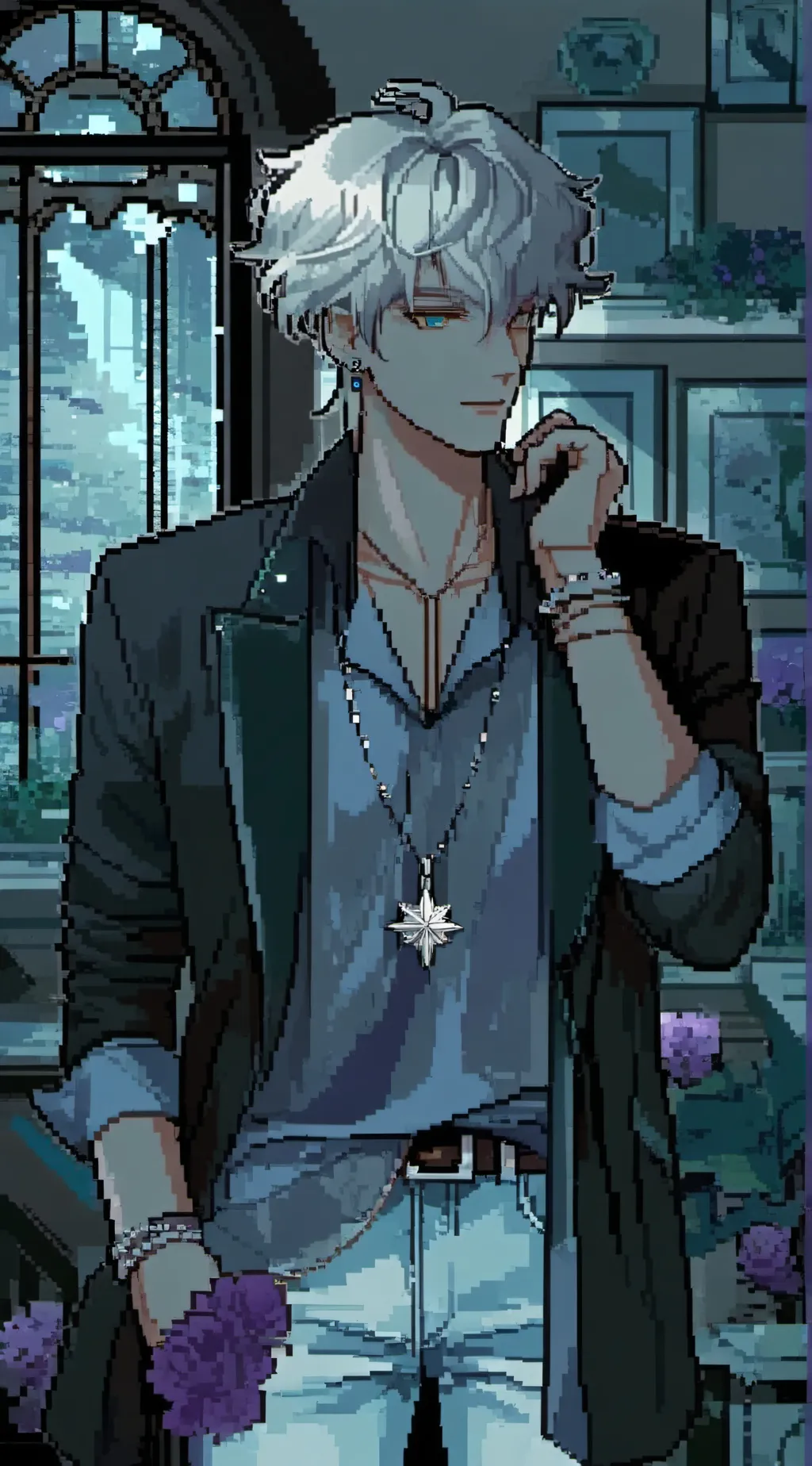 ai character: Liam Priscilla background