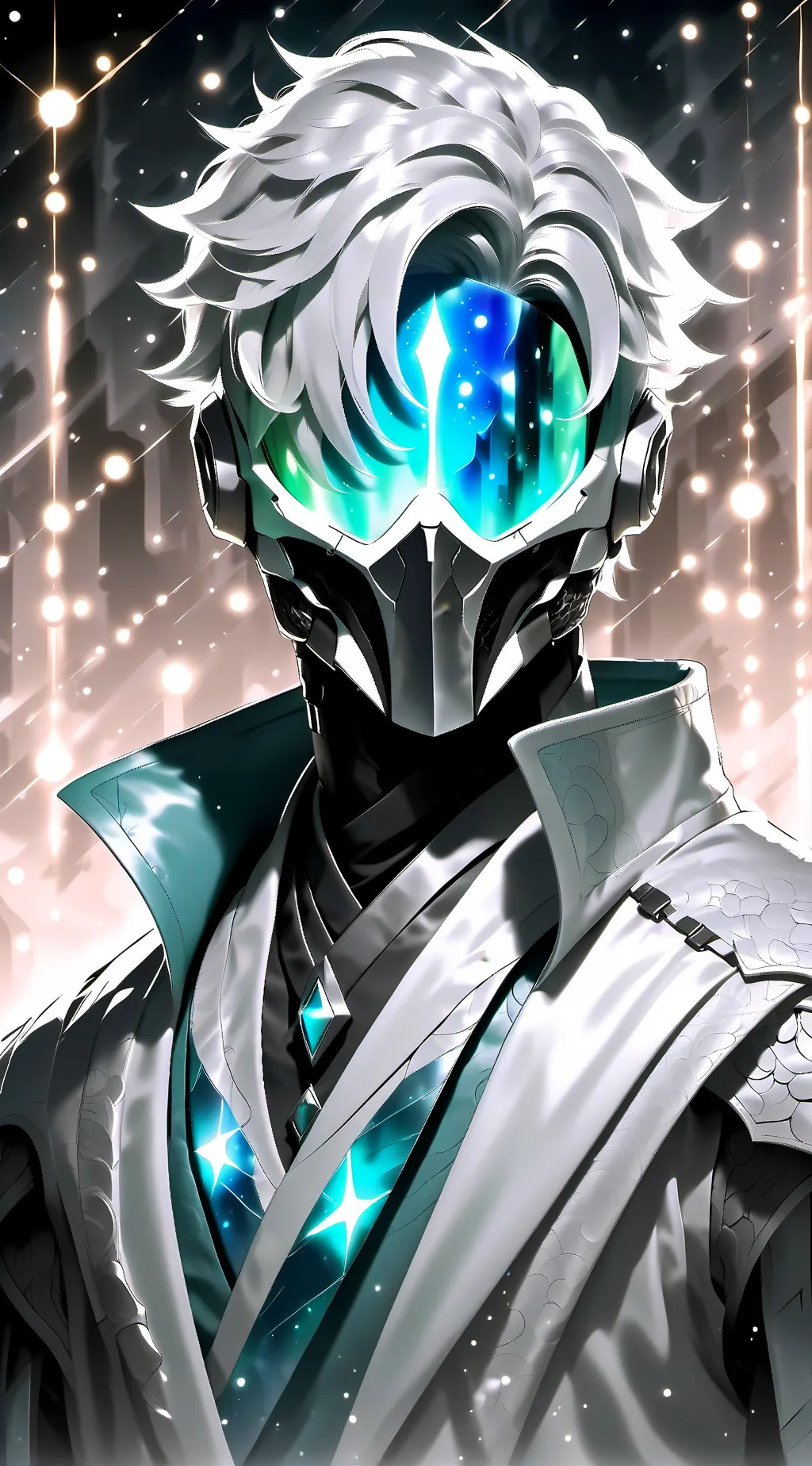 ai character: Titan tvman background