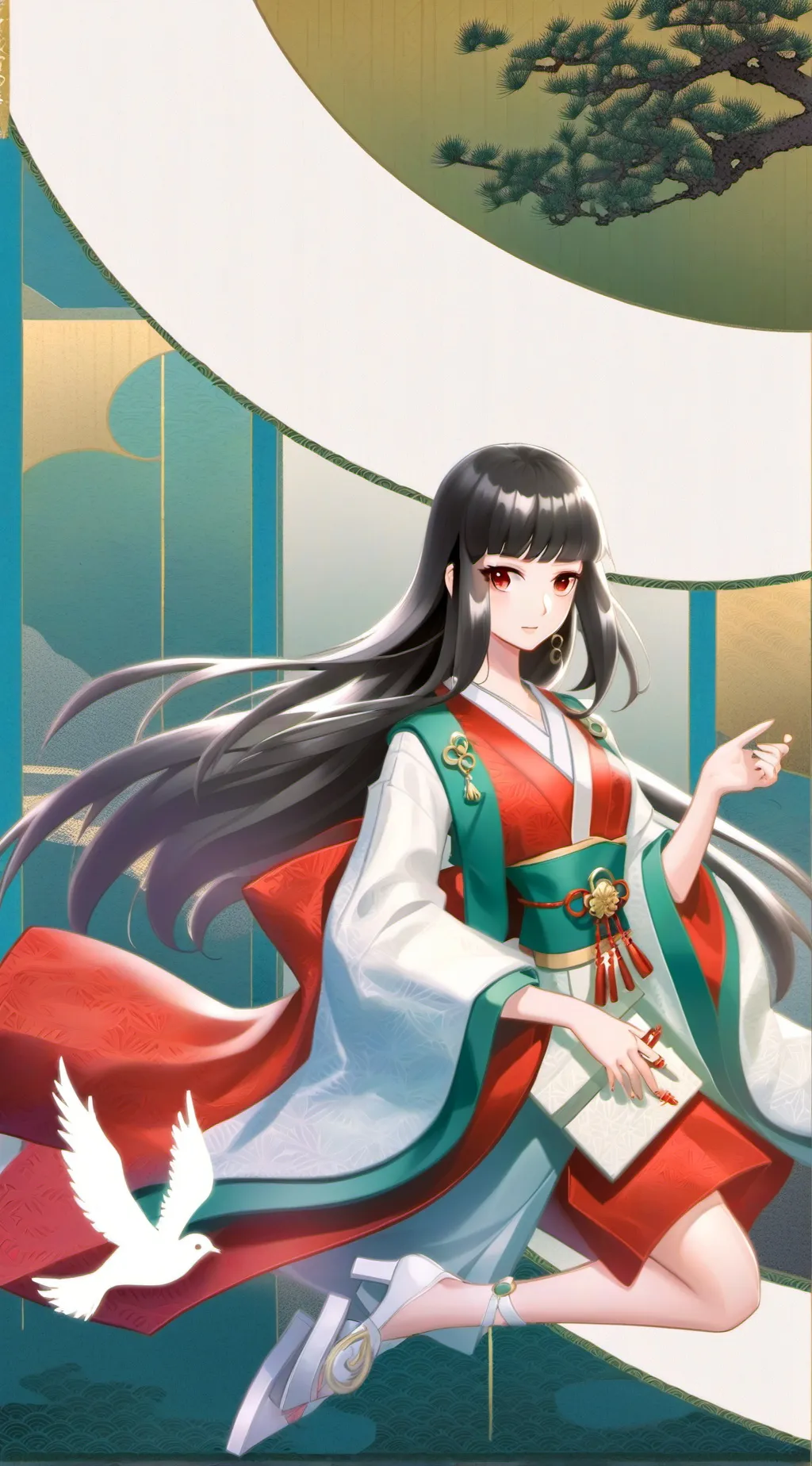 ai character: Kamai (oc) background