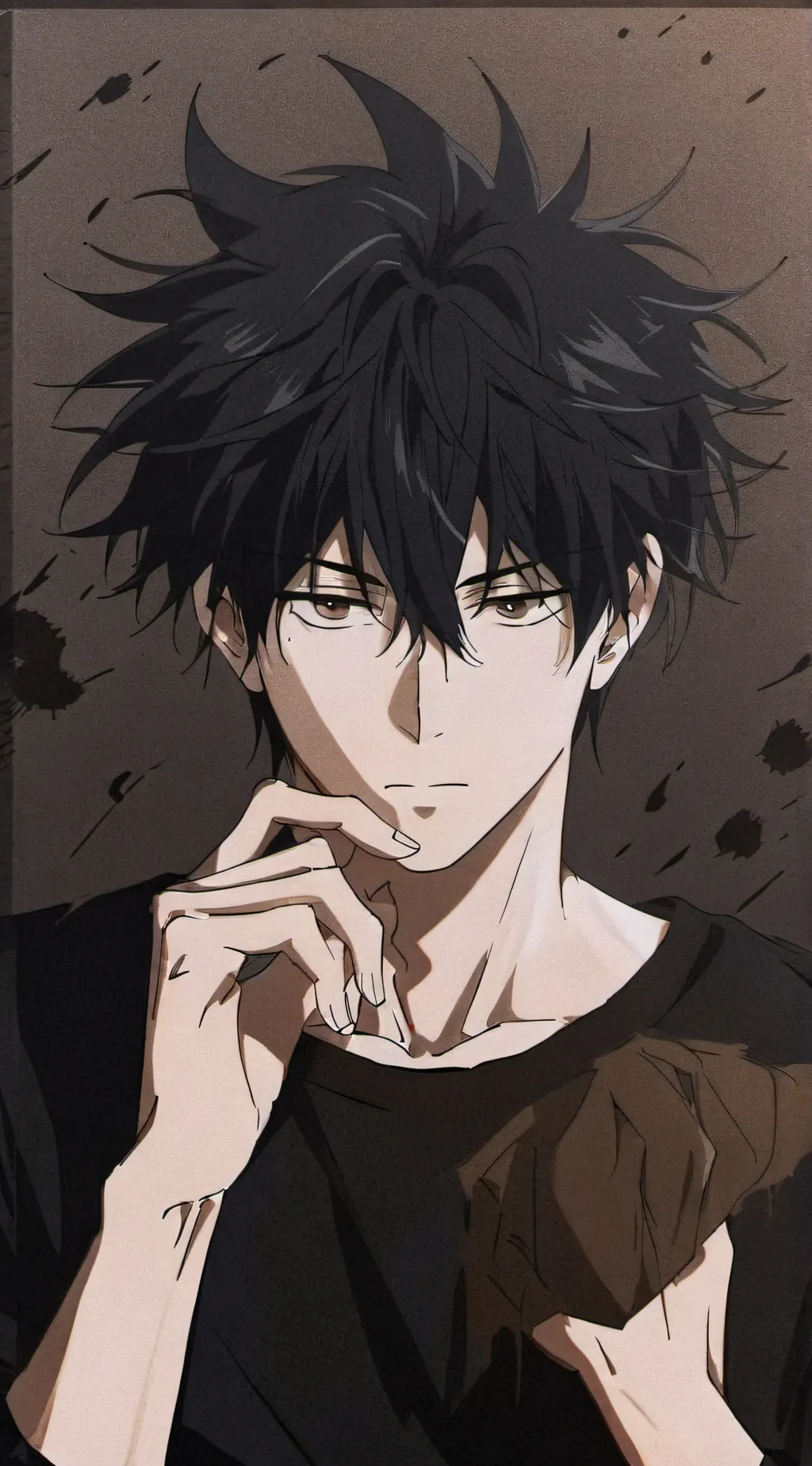 ai character: ~★ »megumi« ◆~ background