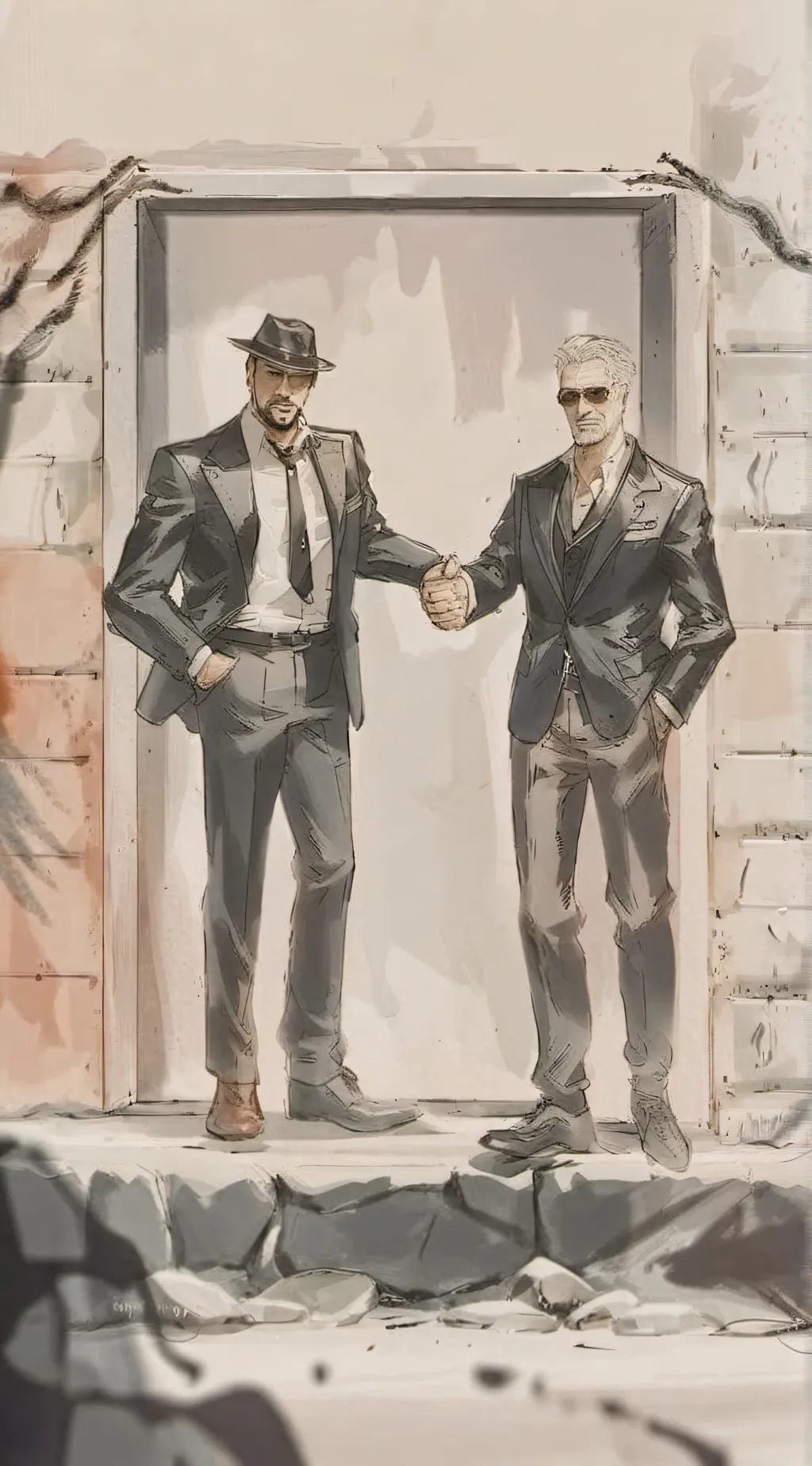 ai character: Seeking Revenge  background