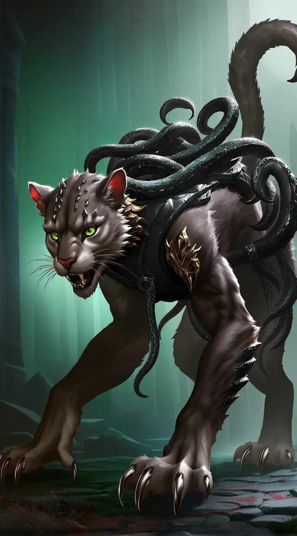 ai character: Changer background