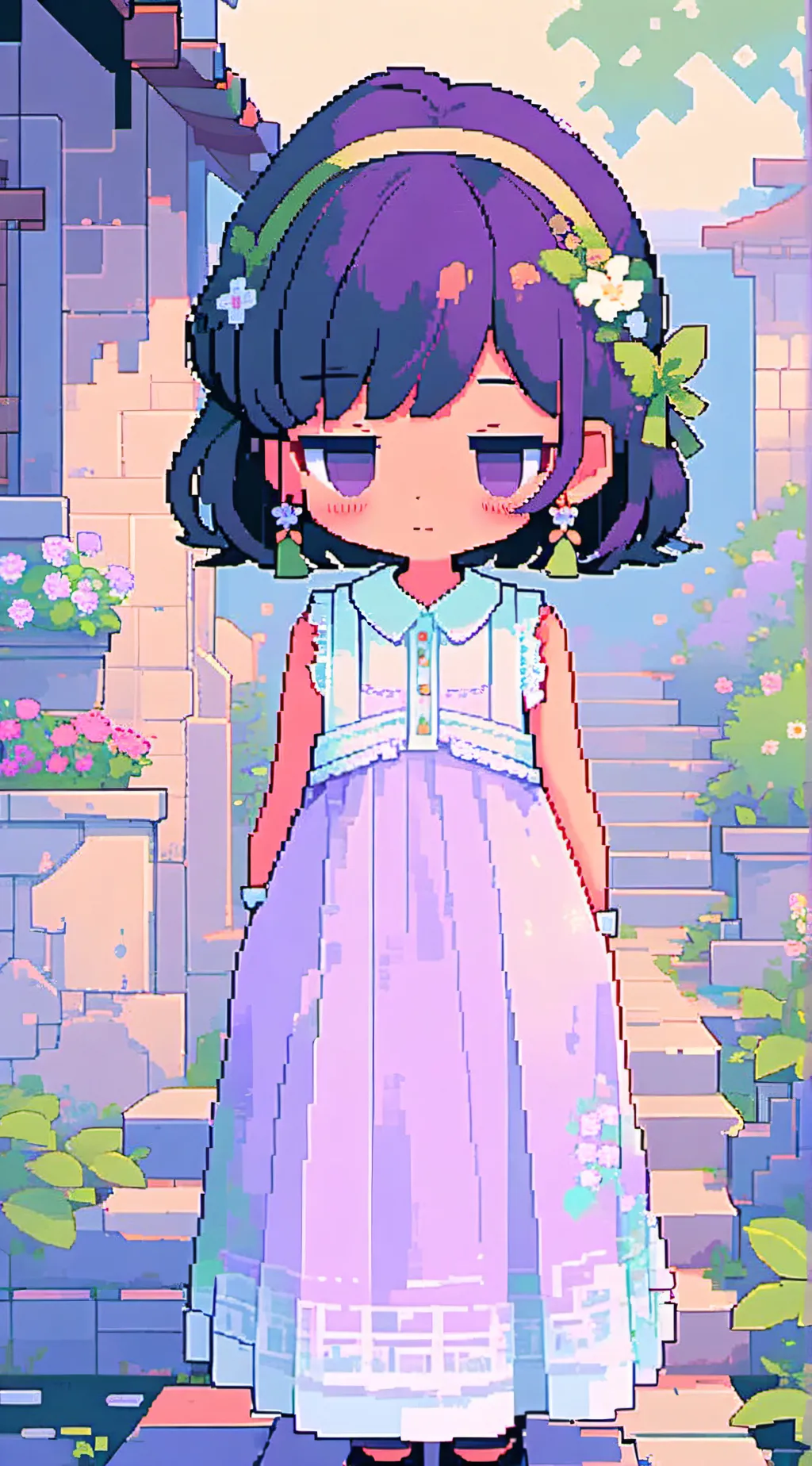 ai character: Aster background