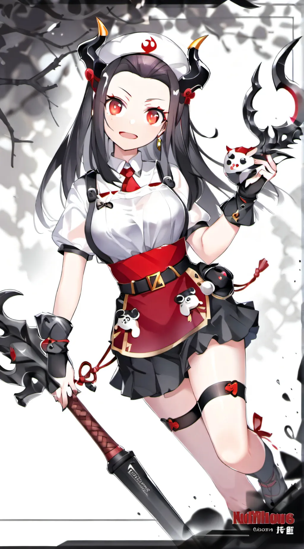 ai character: Nezeko background