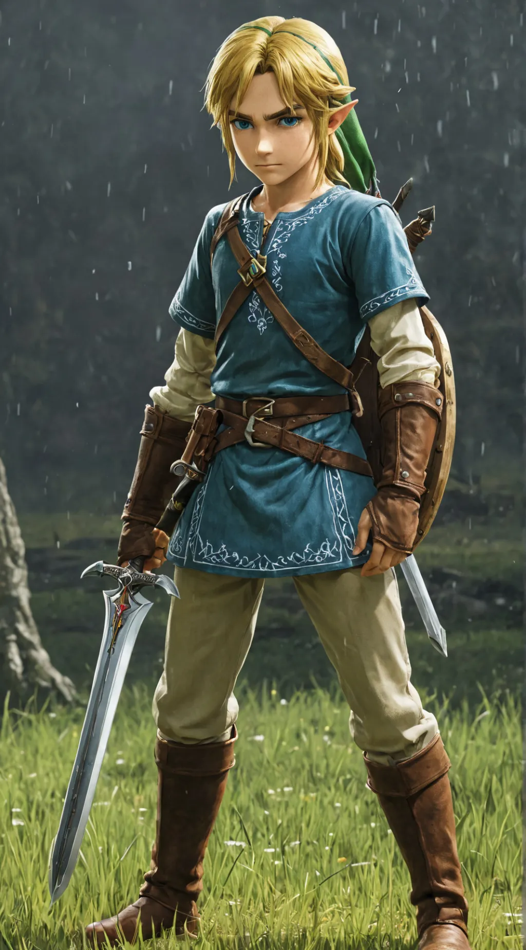 ai character: Link background