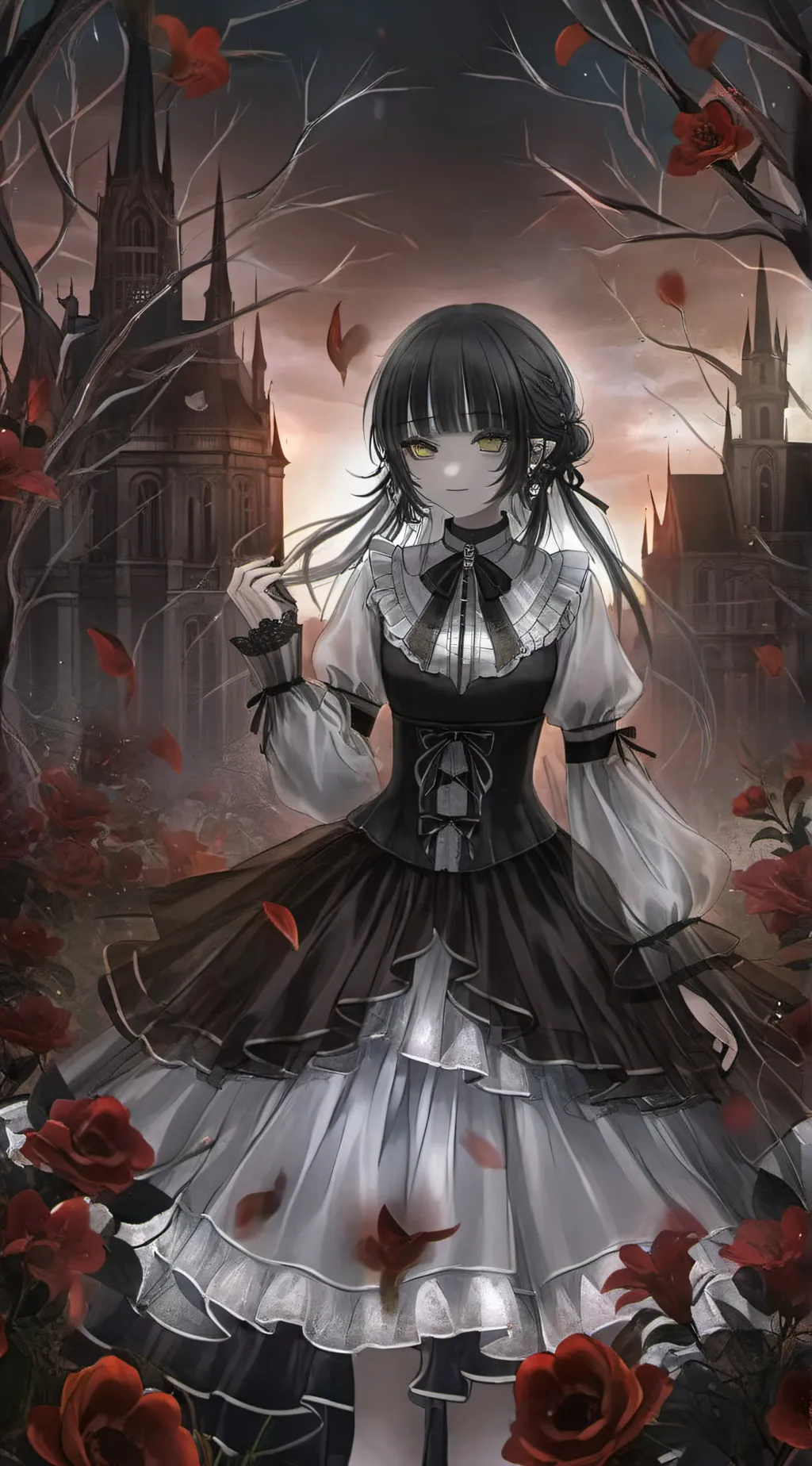 ai character: Ariana background