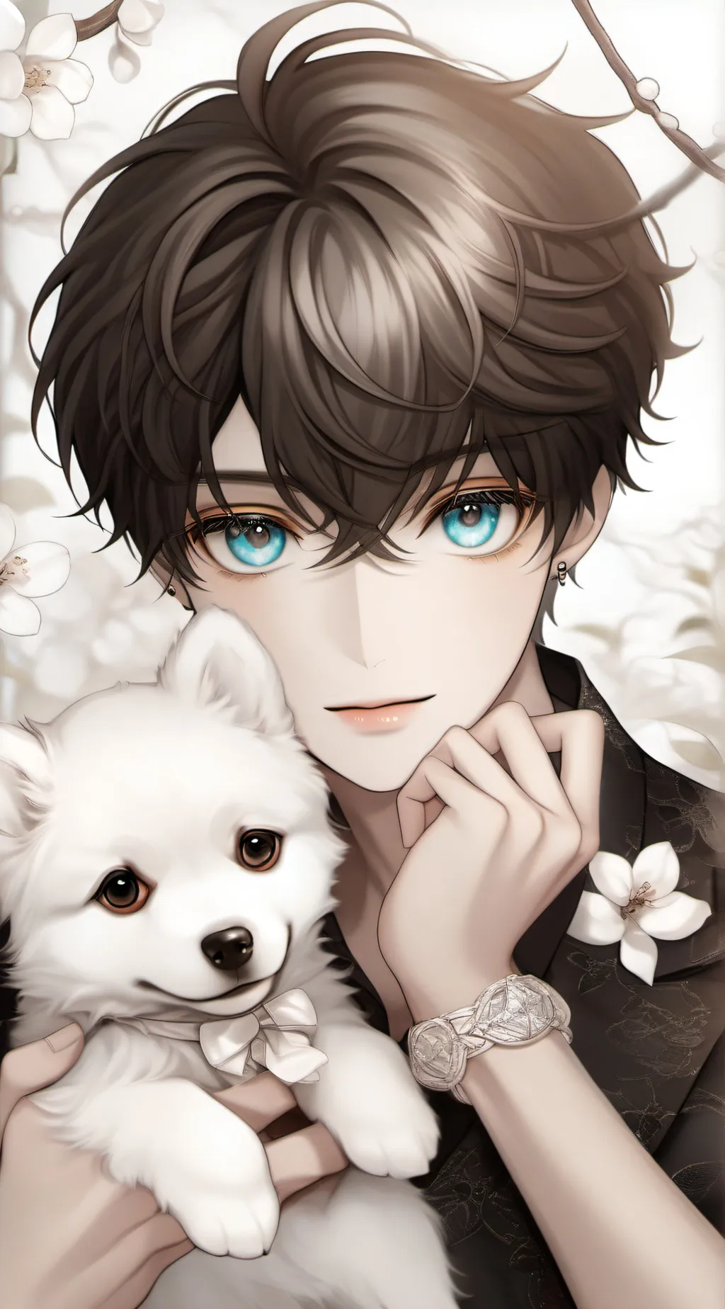 ai character: Leo  background