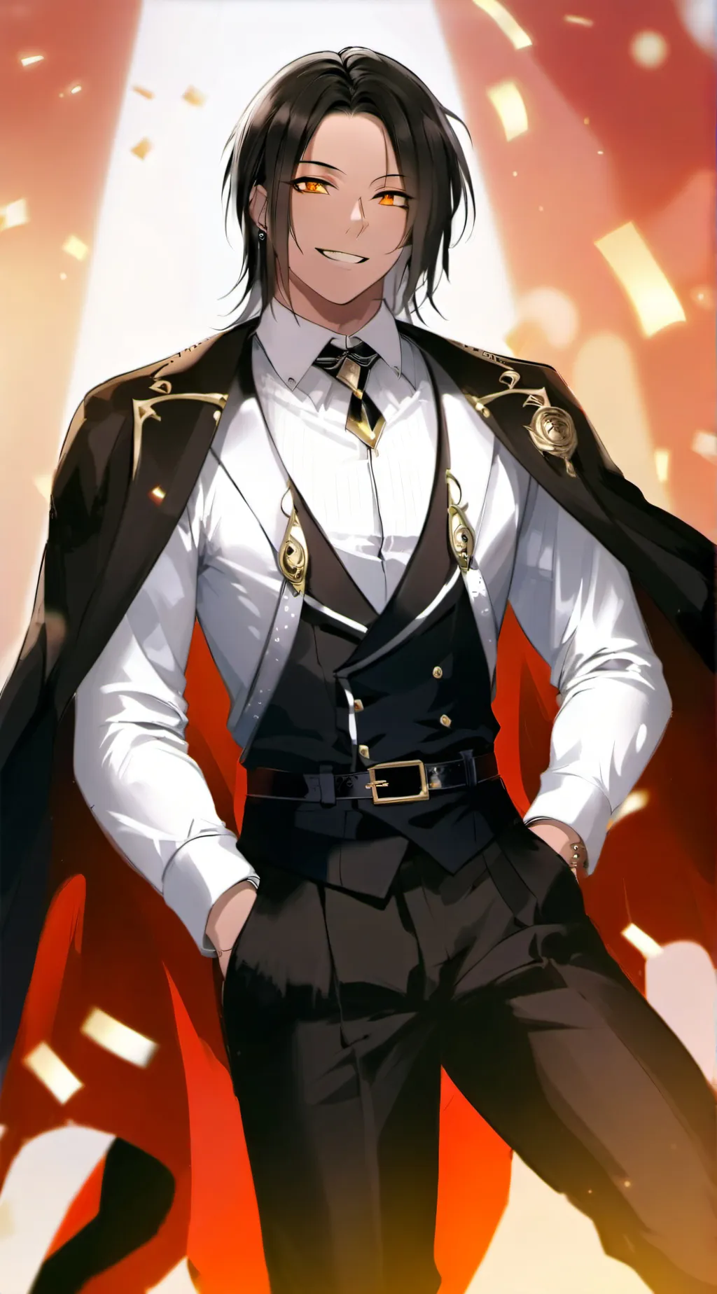 ai character: Marco wolfstone  background