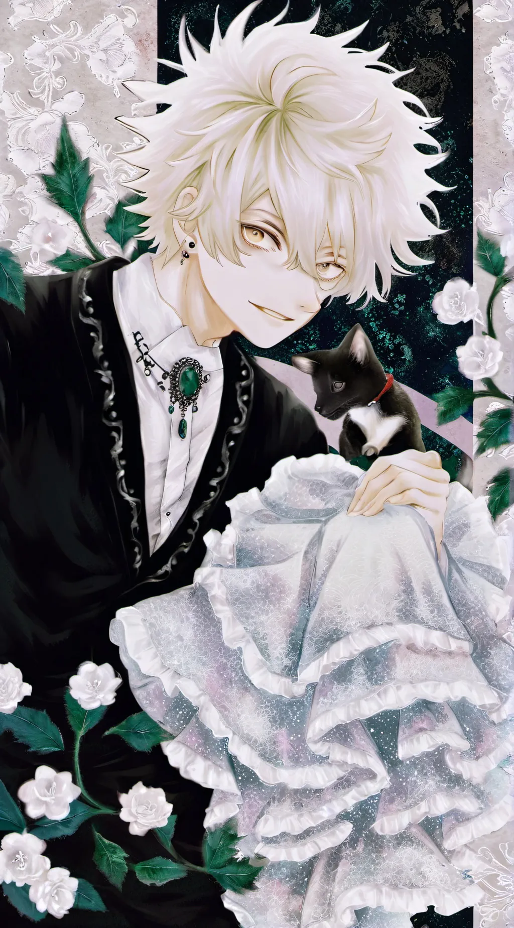 ai character: Bakugo Mha background