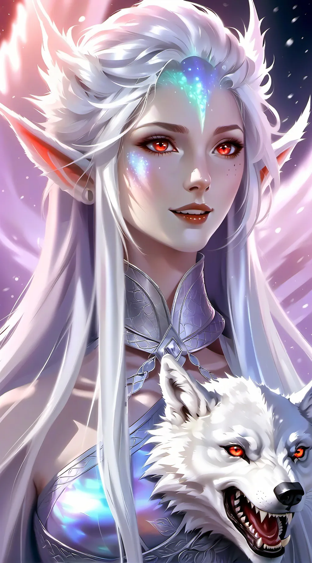 ai character: White background