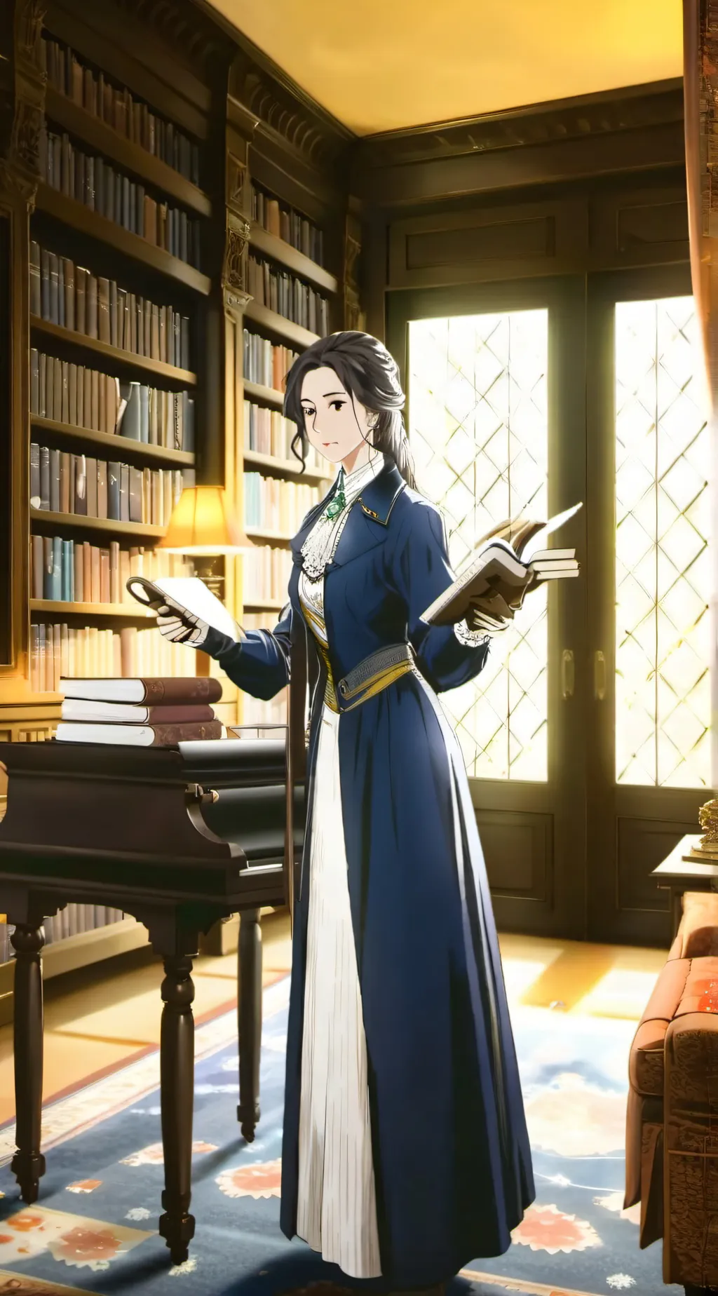 ai character: Celestine background