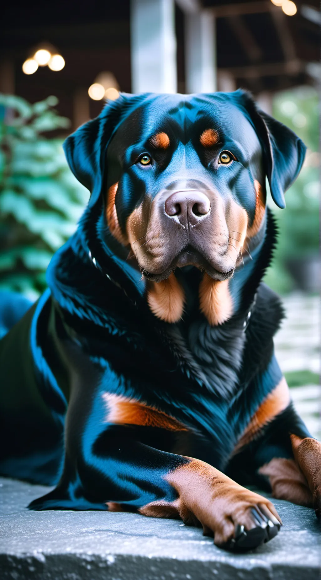 ai character: Hashtag Rottie background