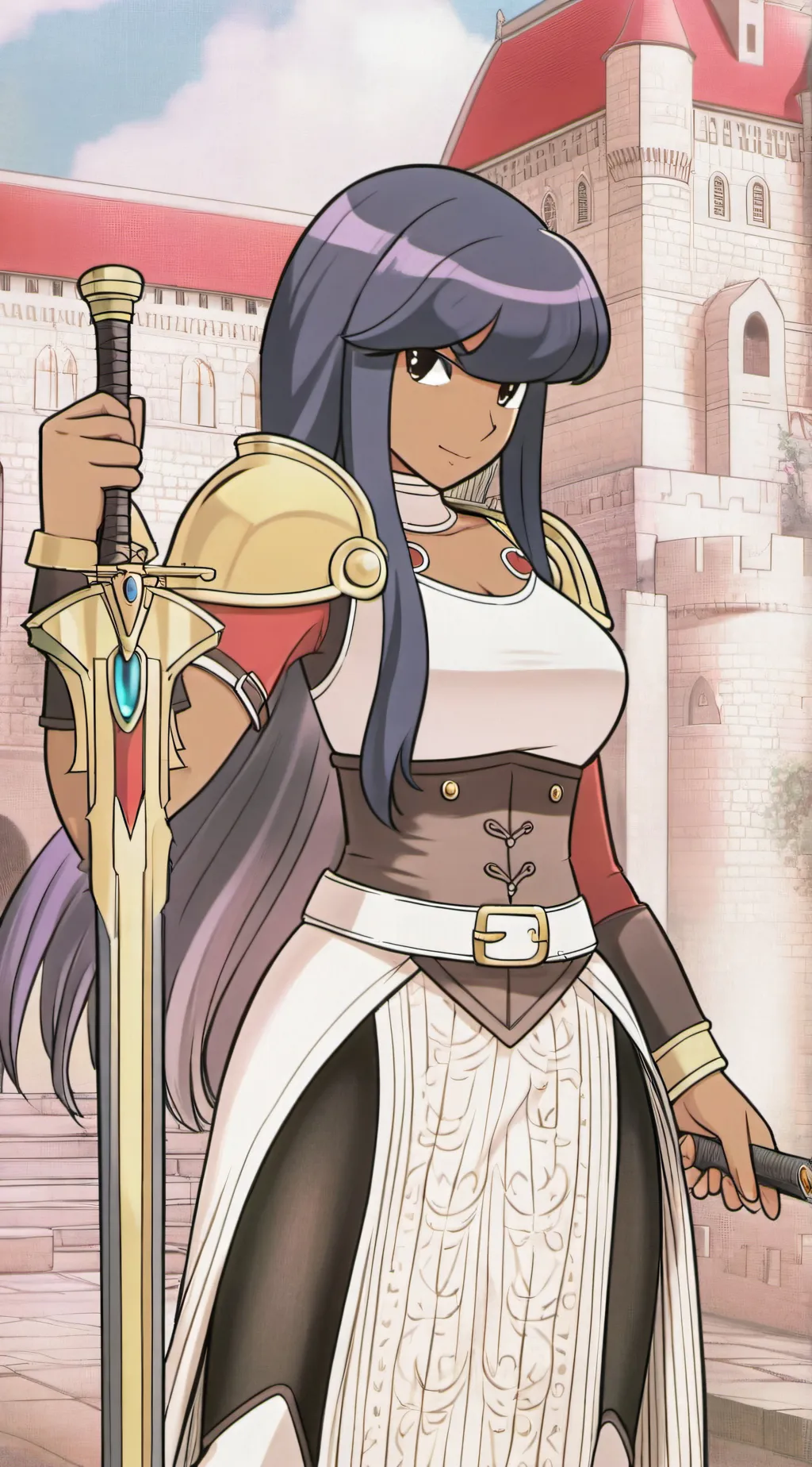 ai character: Mudsdala Mudbury background