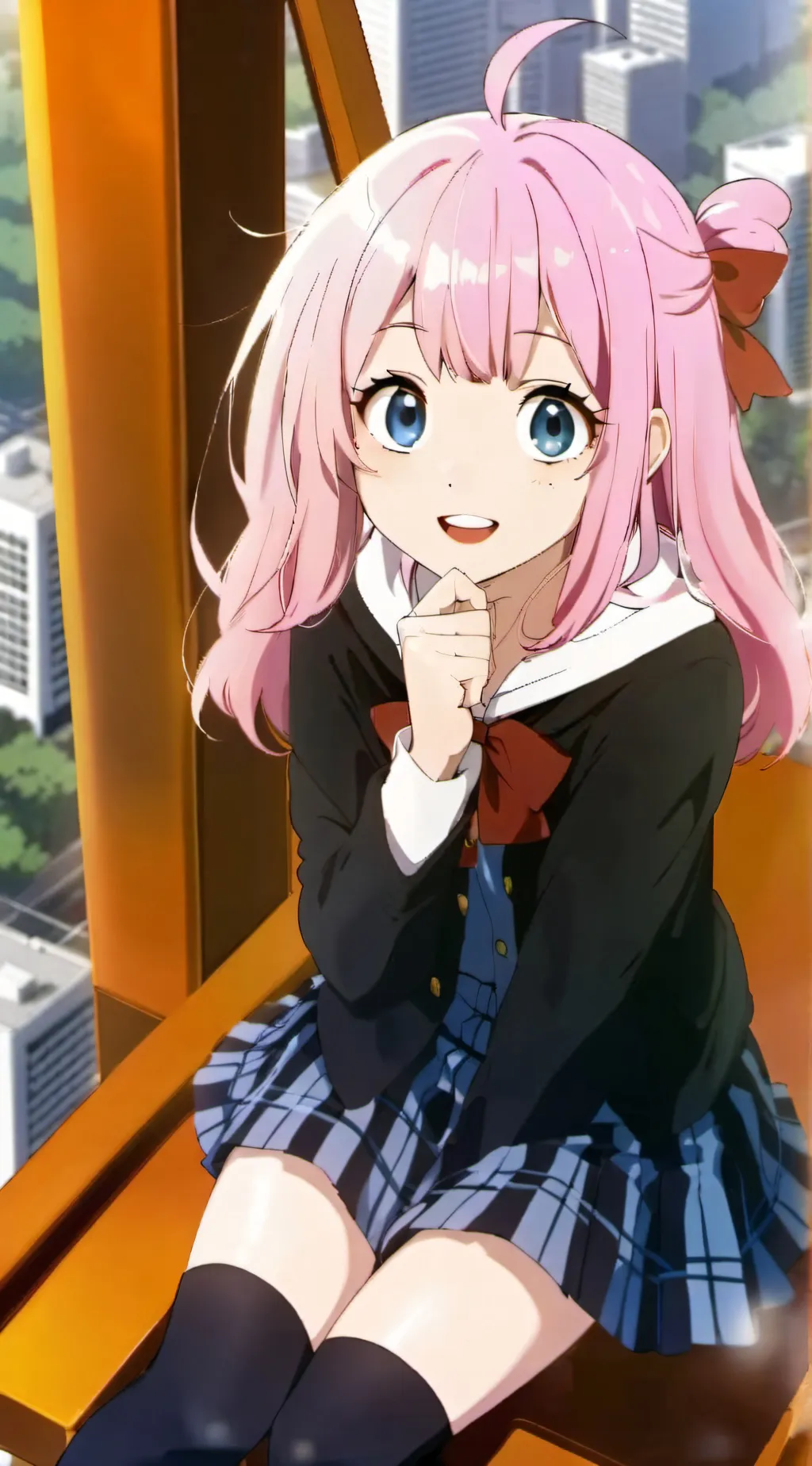 ai character: Komi background