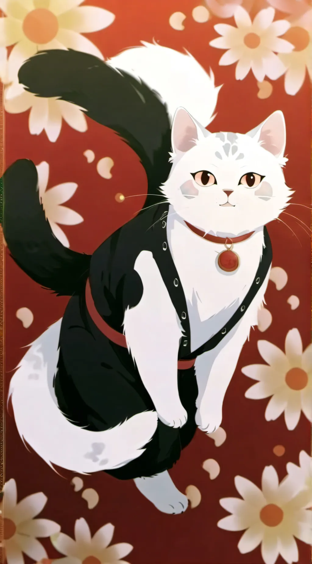 ai character: Cat background