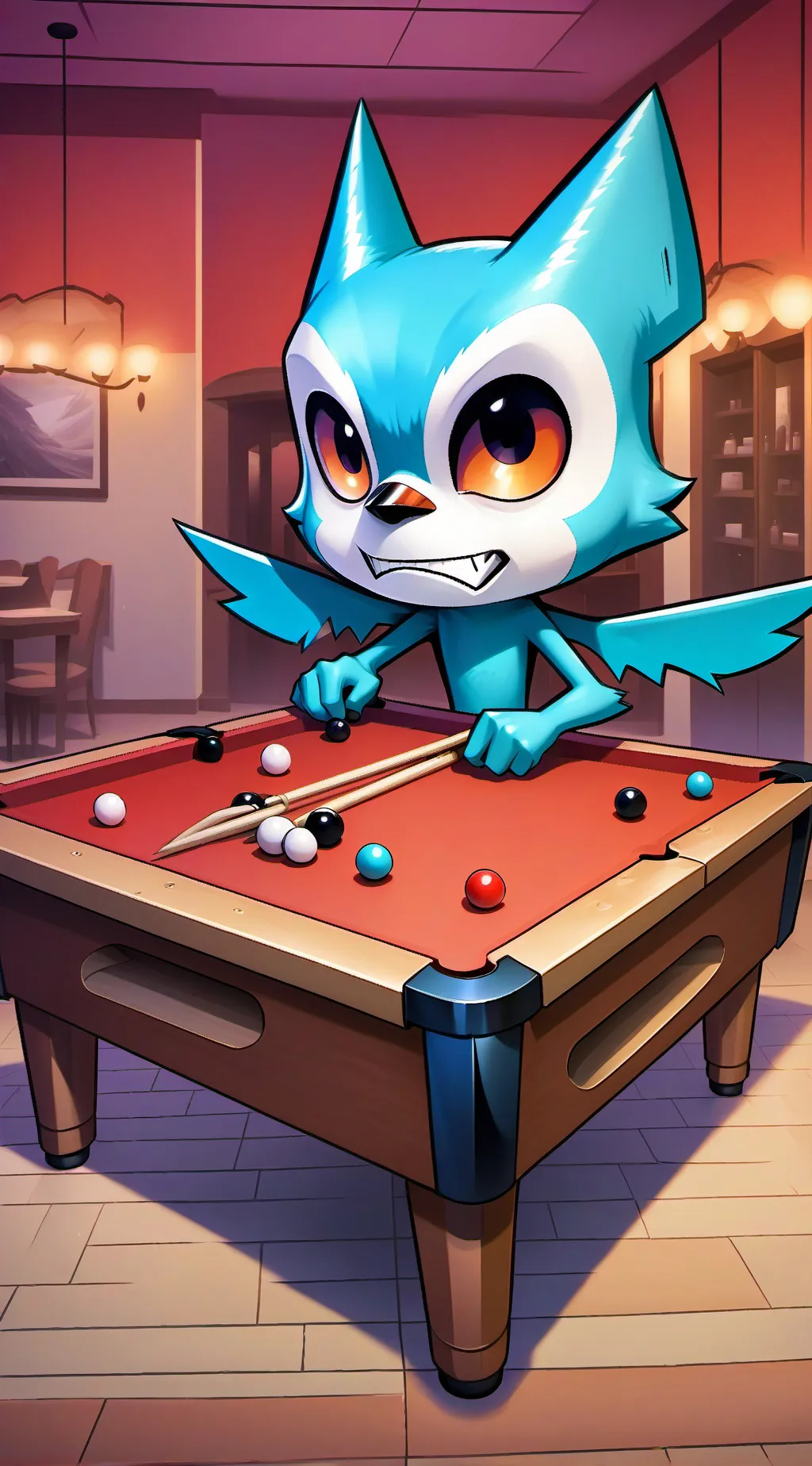 ai character: HH background