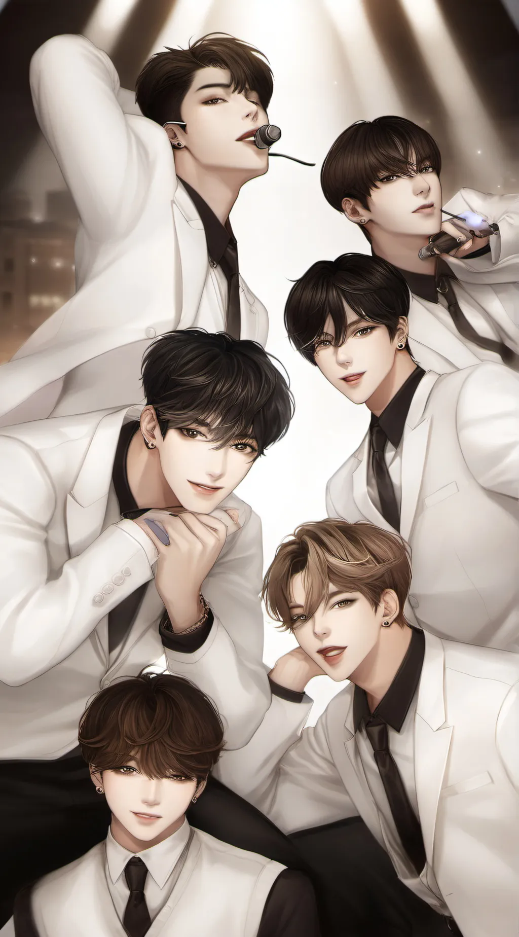 ai character: Skzzz 💞💅❤️💯 background