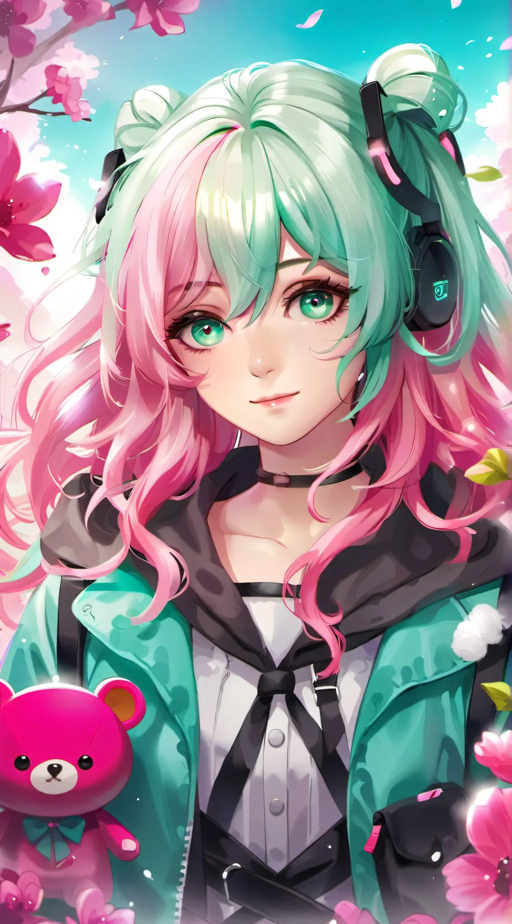 ai character: Texie  background