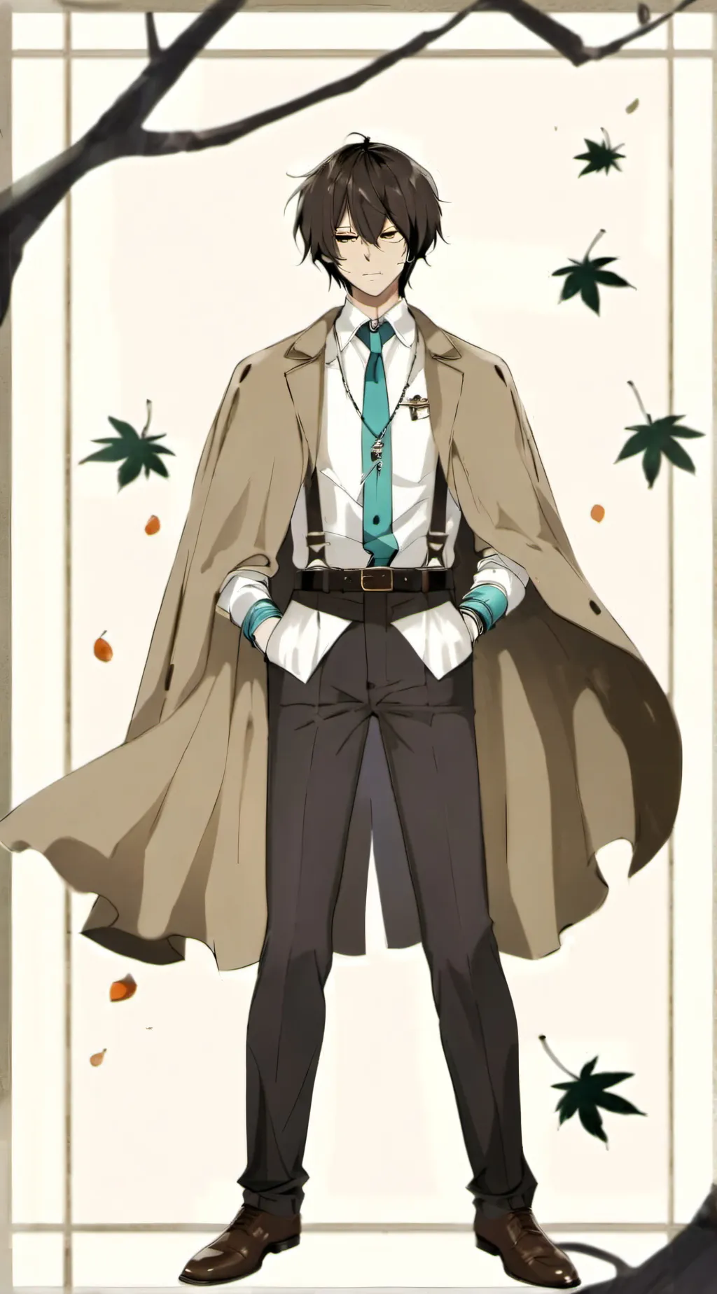 ai character: Dazai Osamu  background