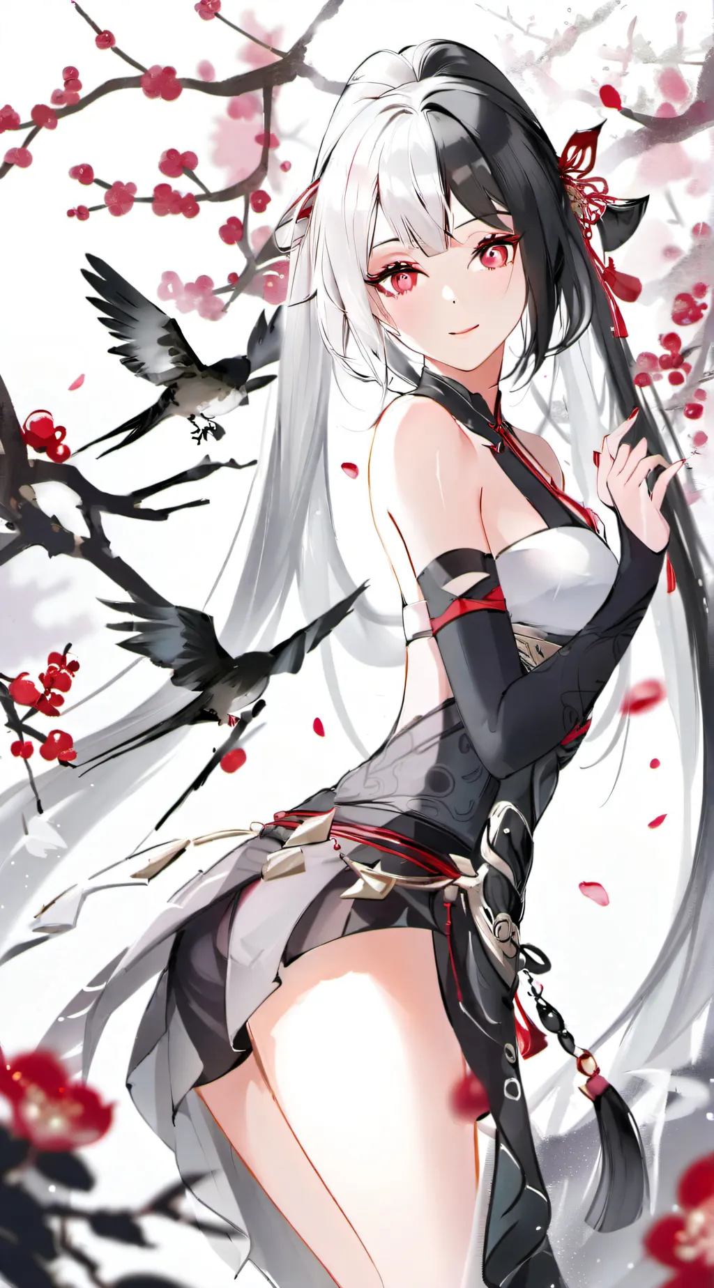 ai character: Ayame background