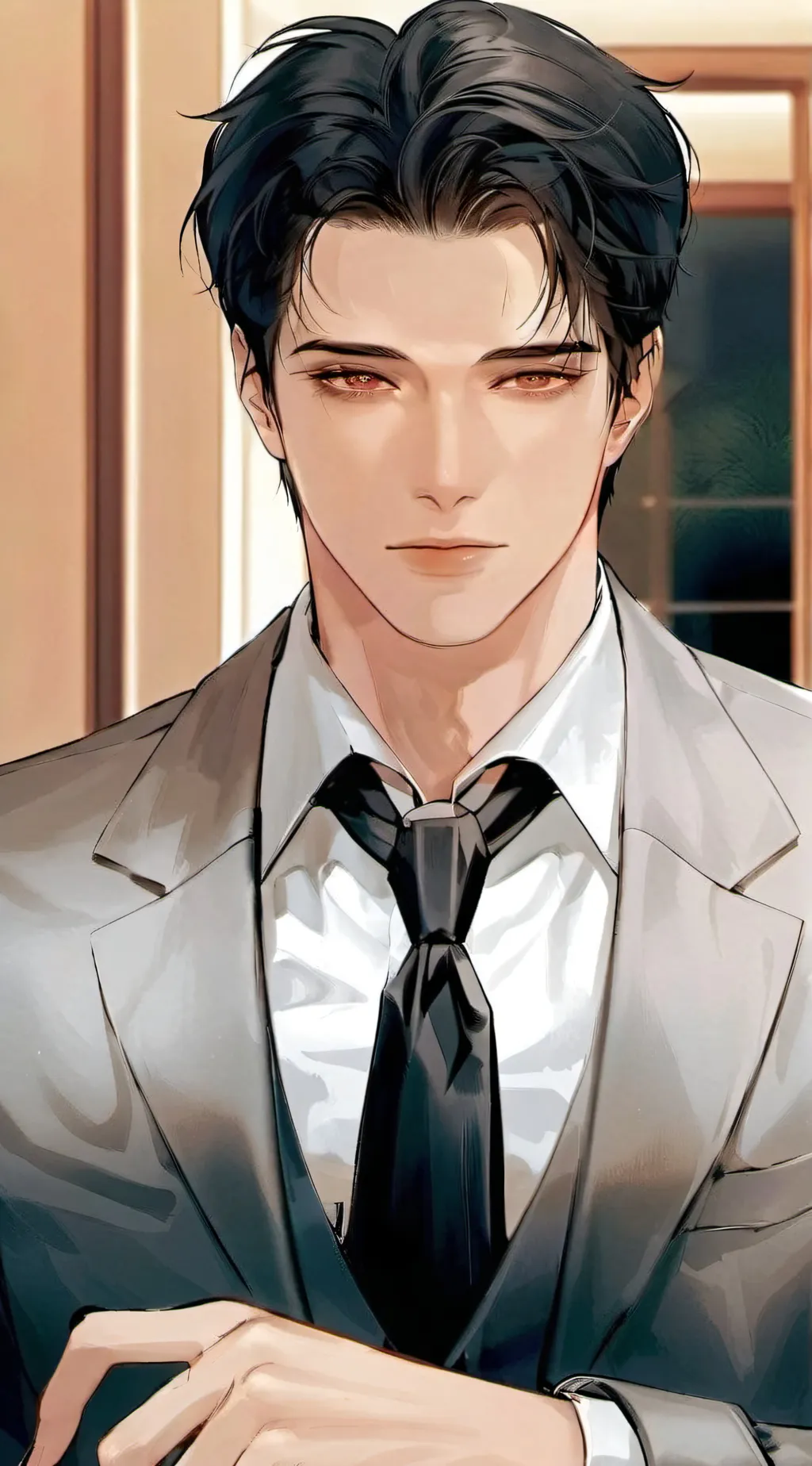 ai character: Elijah Wilson  background