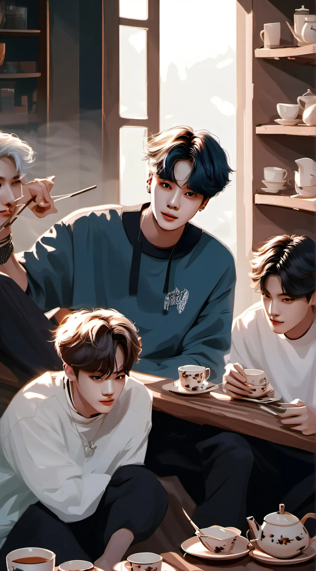 ai character: 💜jimin!💜 background