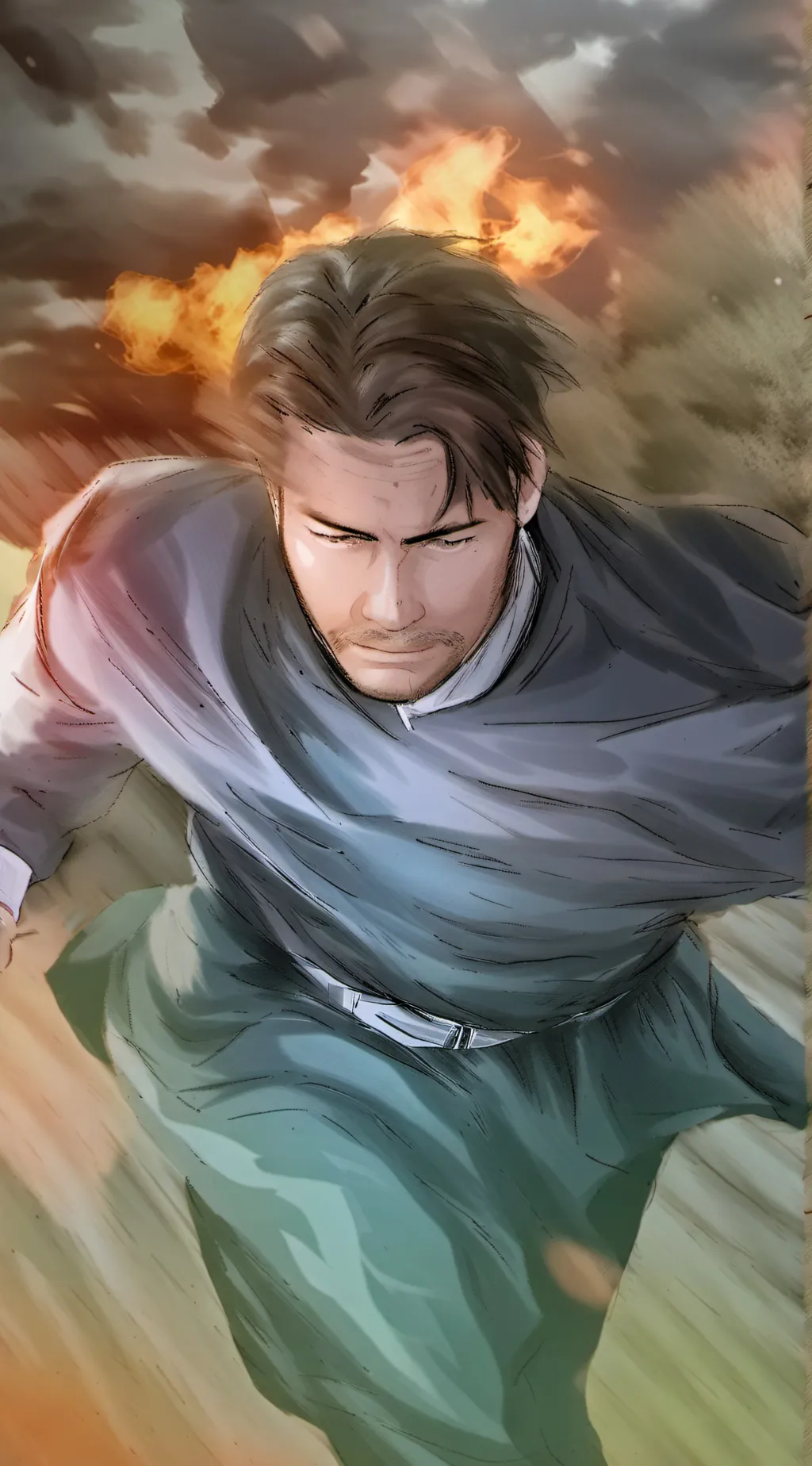 ai character: Superhuman…? background