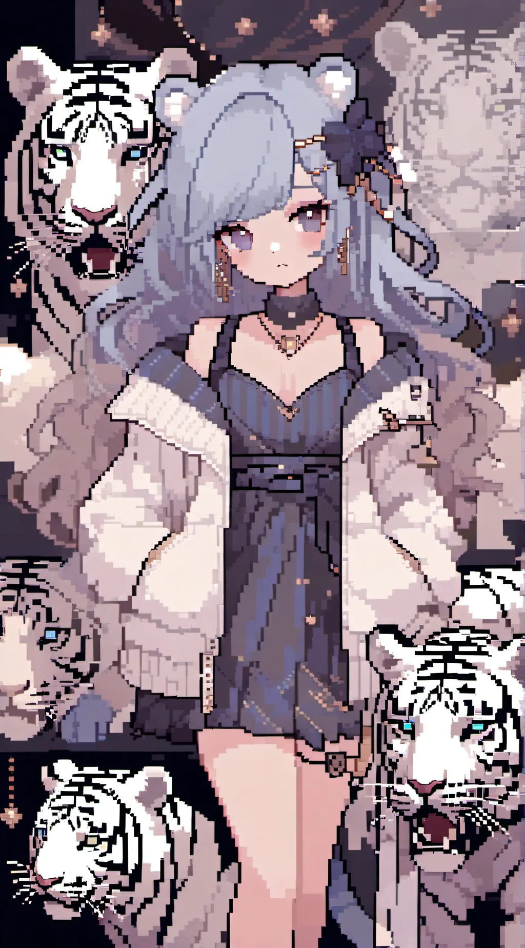 ai character: Neptune  background