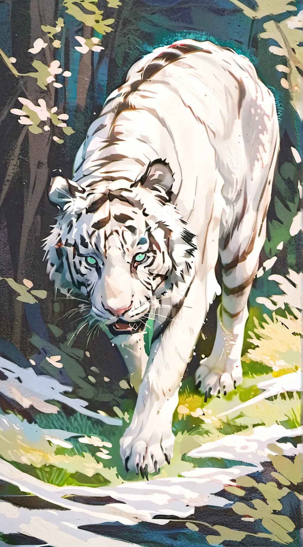 ai character: pearl background